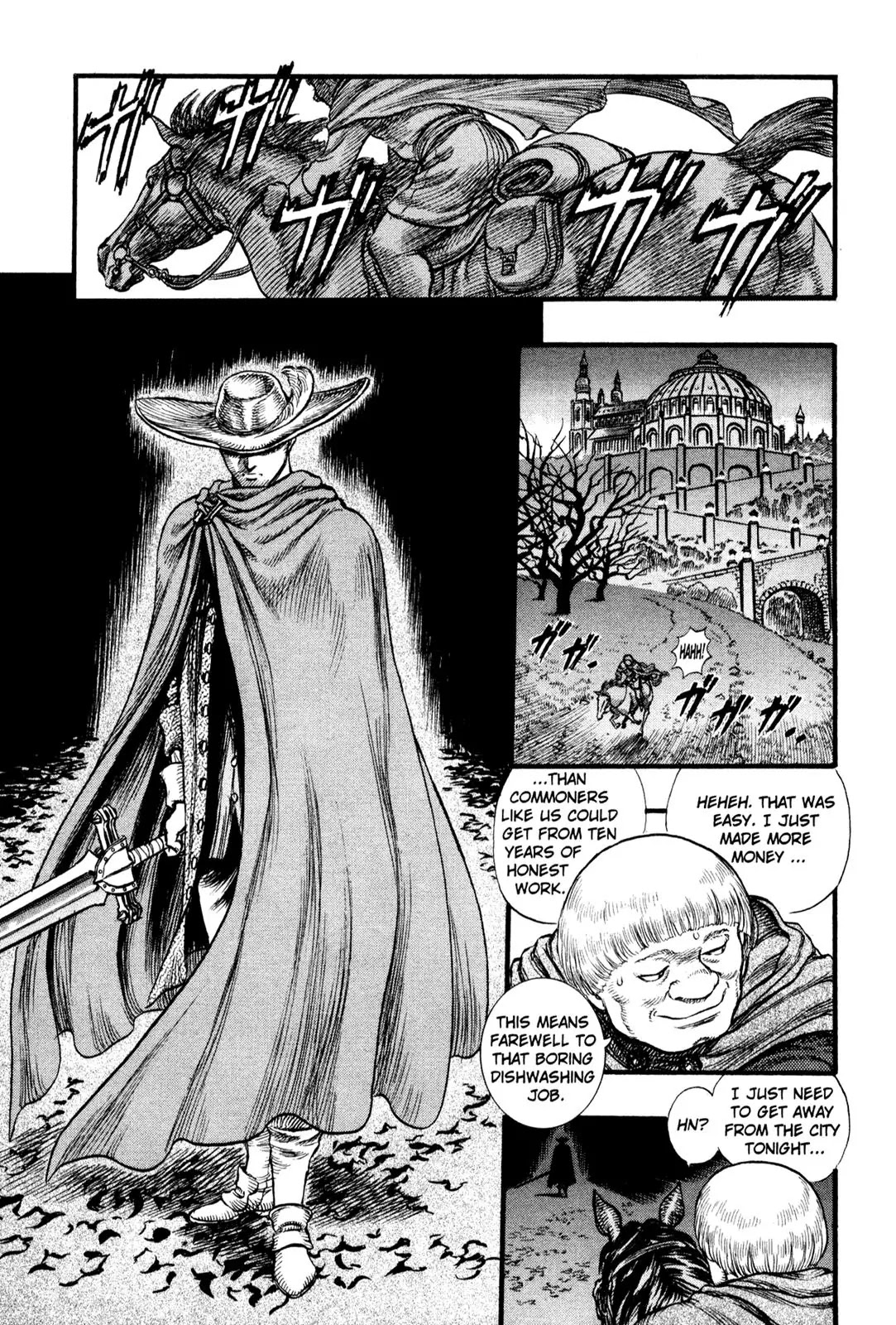 Berserk Chapter 31 page 13 - Chapter 31: Tombstone of Flame (1)