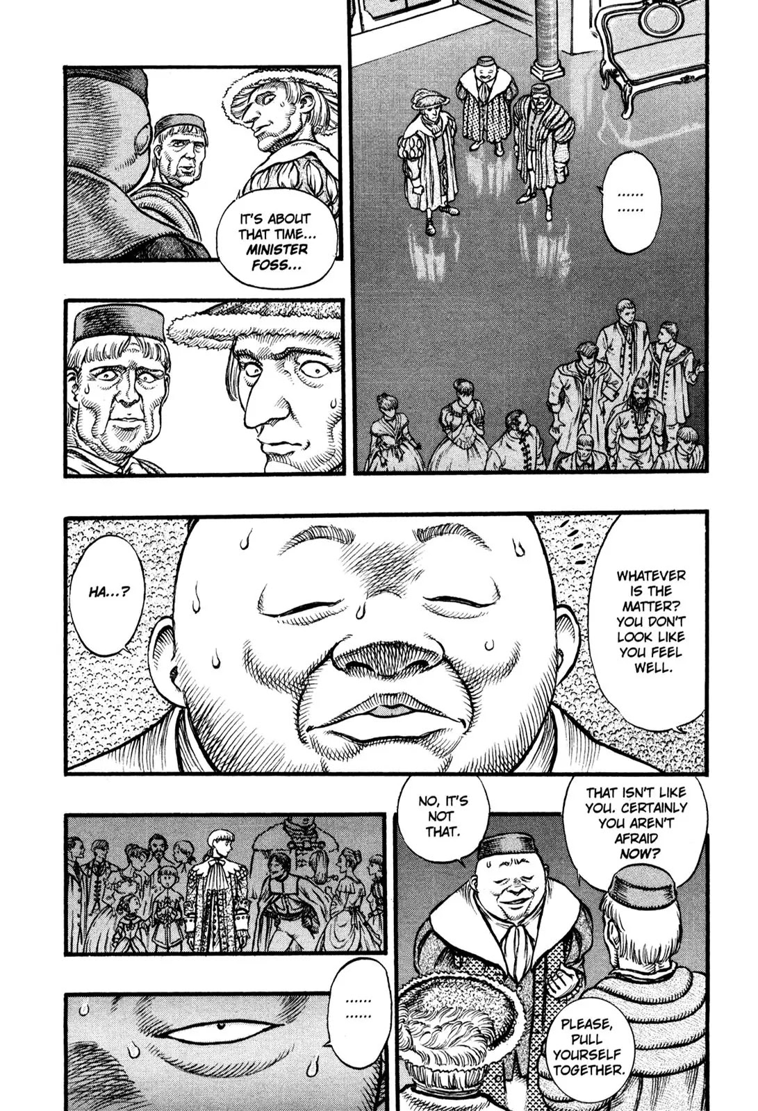 Berserk Chapter 31 page 4 - Chapter 31: Tombstone of Flame (1)