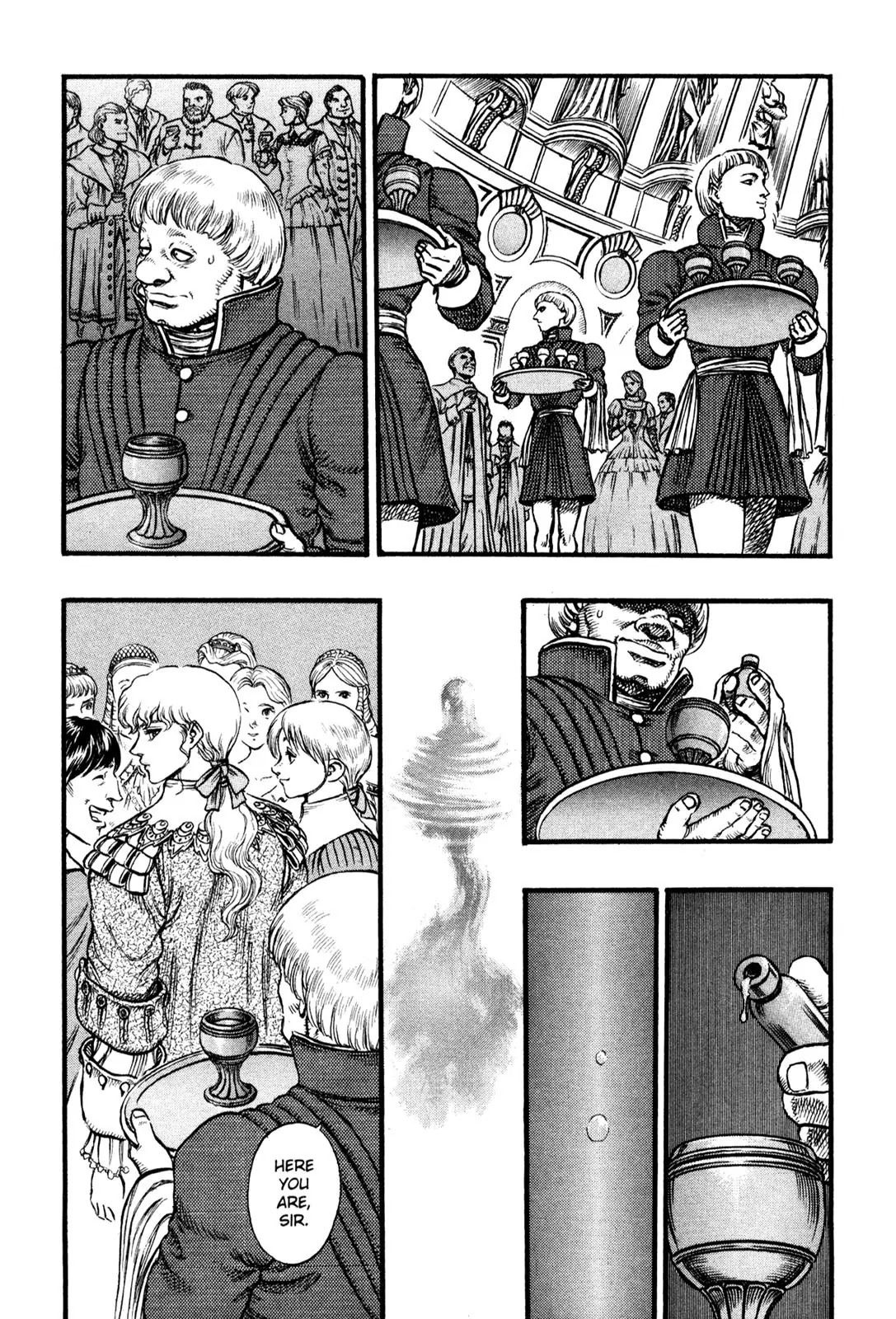 Berserk Chapter 31 page 5 - Chapter 31: Tombstone of Flame (1)