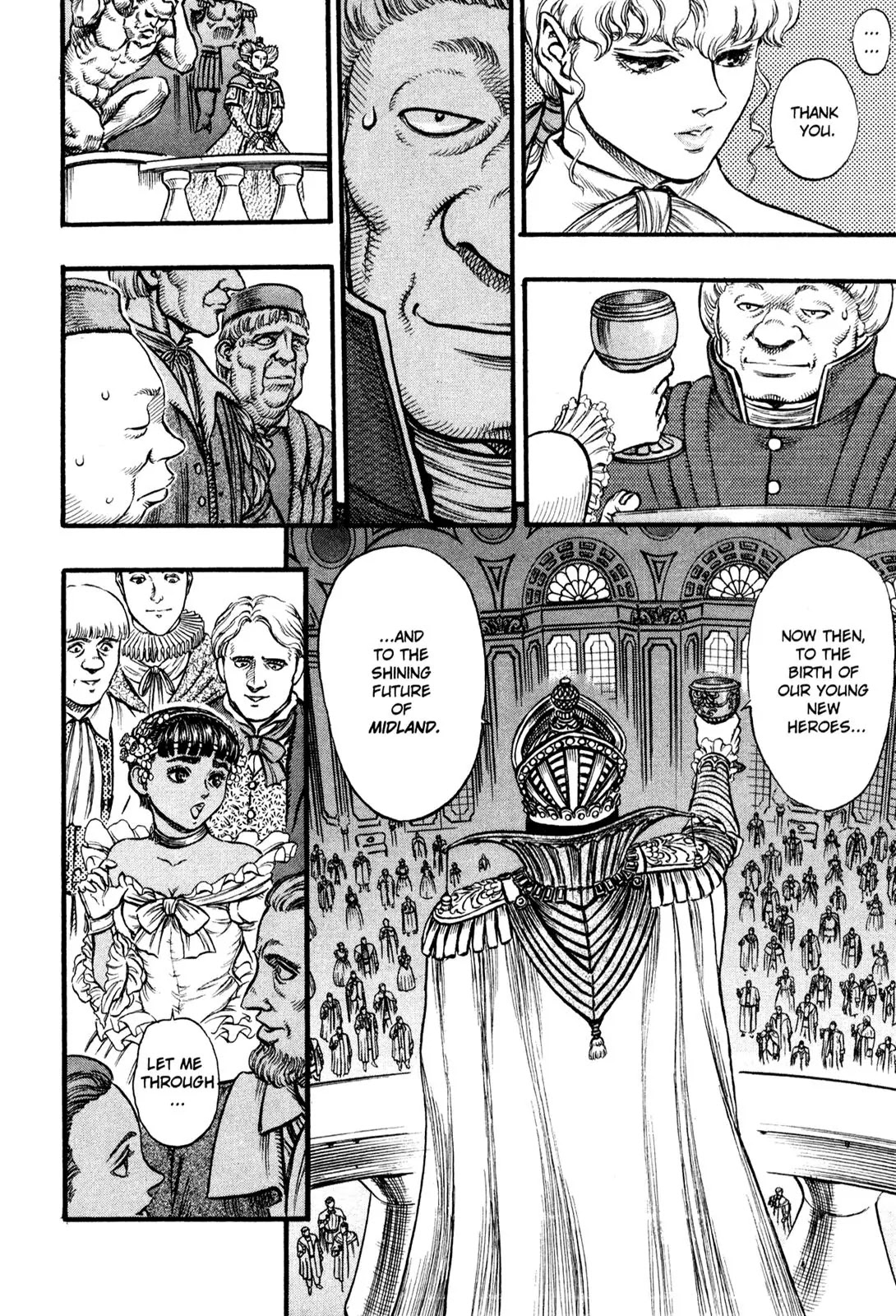 Berserk Chapter 31 page 6 - Chapter 31: Tombstone of Flame (1)