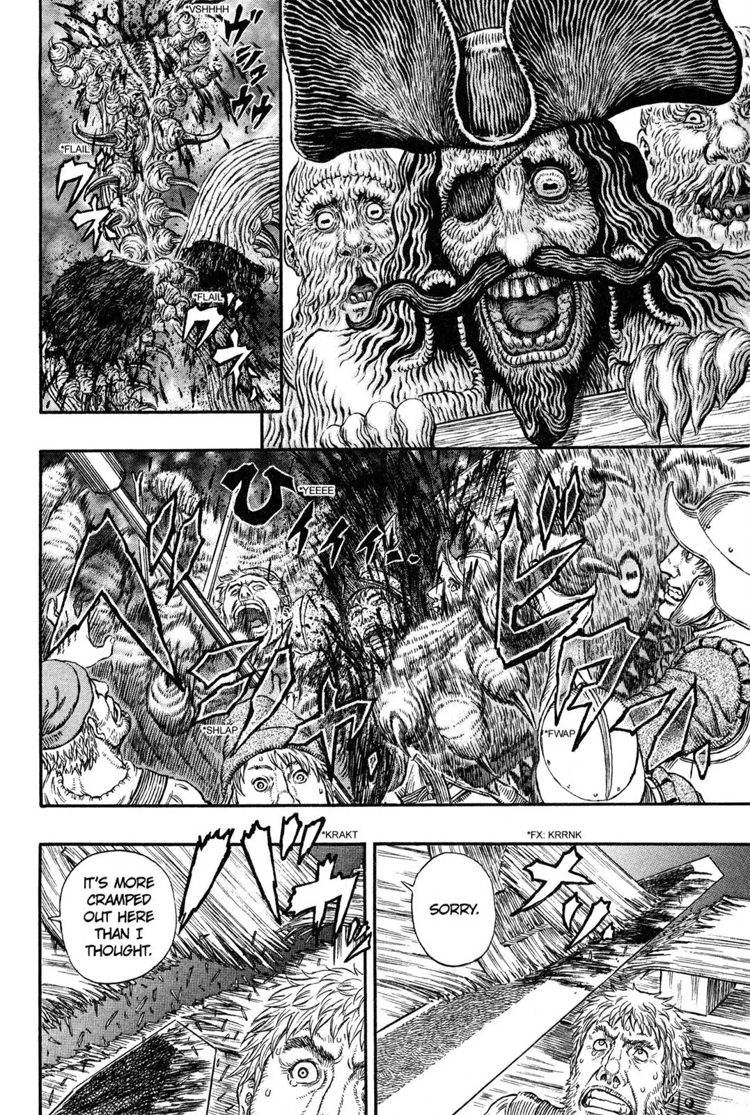Berserk Chapter 310 page 5 - Chapter 310: Ghost Ship (3)