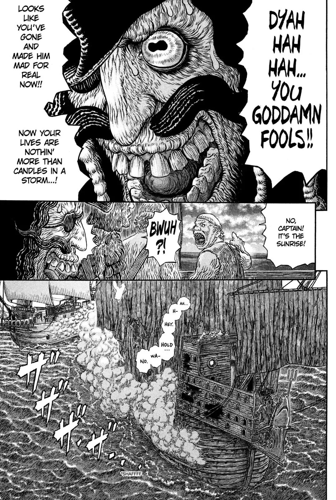 Berserk manga, chapter 311, page 4 of 22