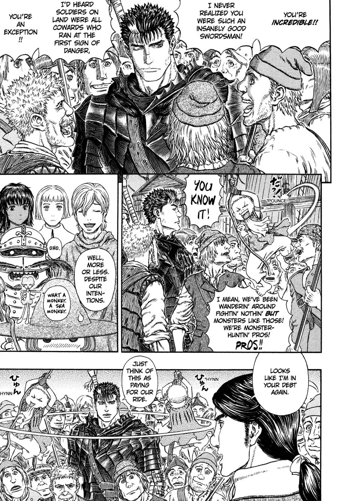 Berserk manga, chapter 311, page 6 of 22