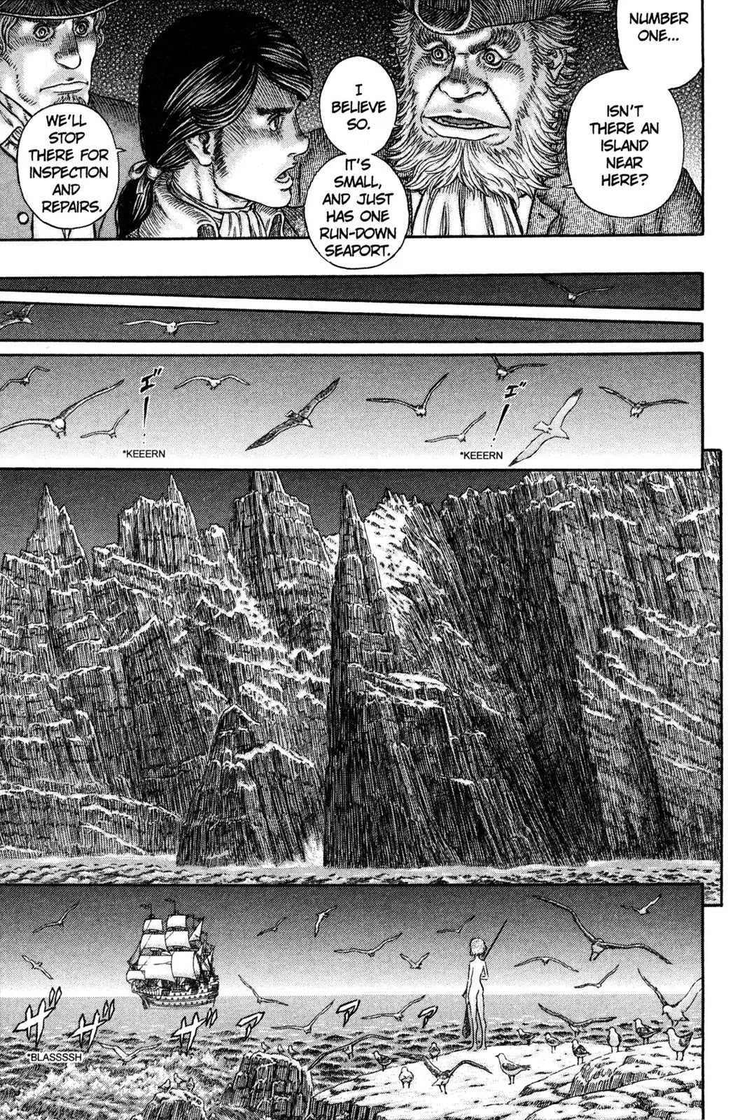 Berserk manga, chapter 311, page 8 of 22