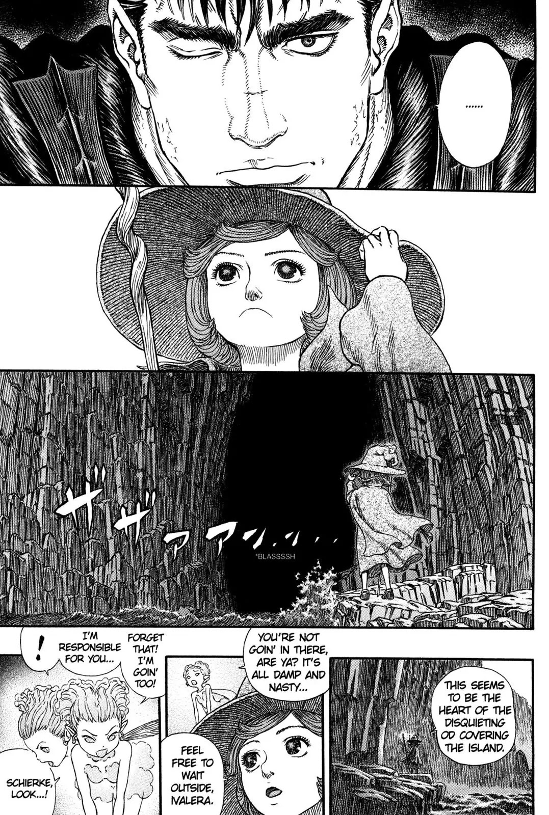 Berserk manga, chapter 312, page 14 of 22