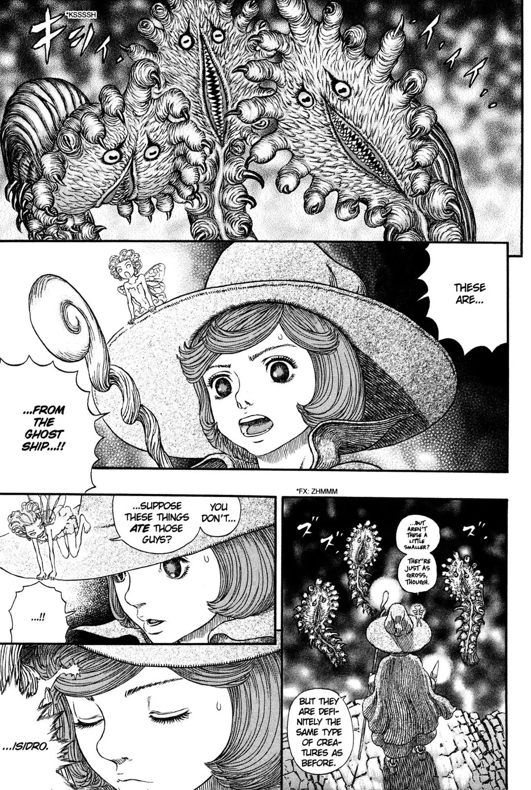 Berserk manga, chapter 312, page 16 of 22