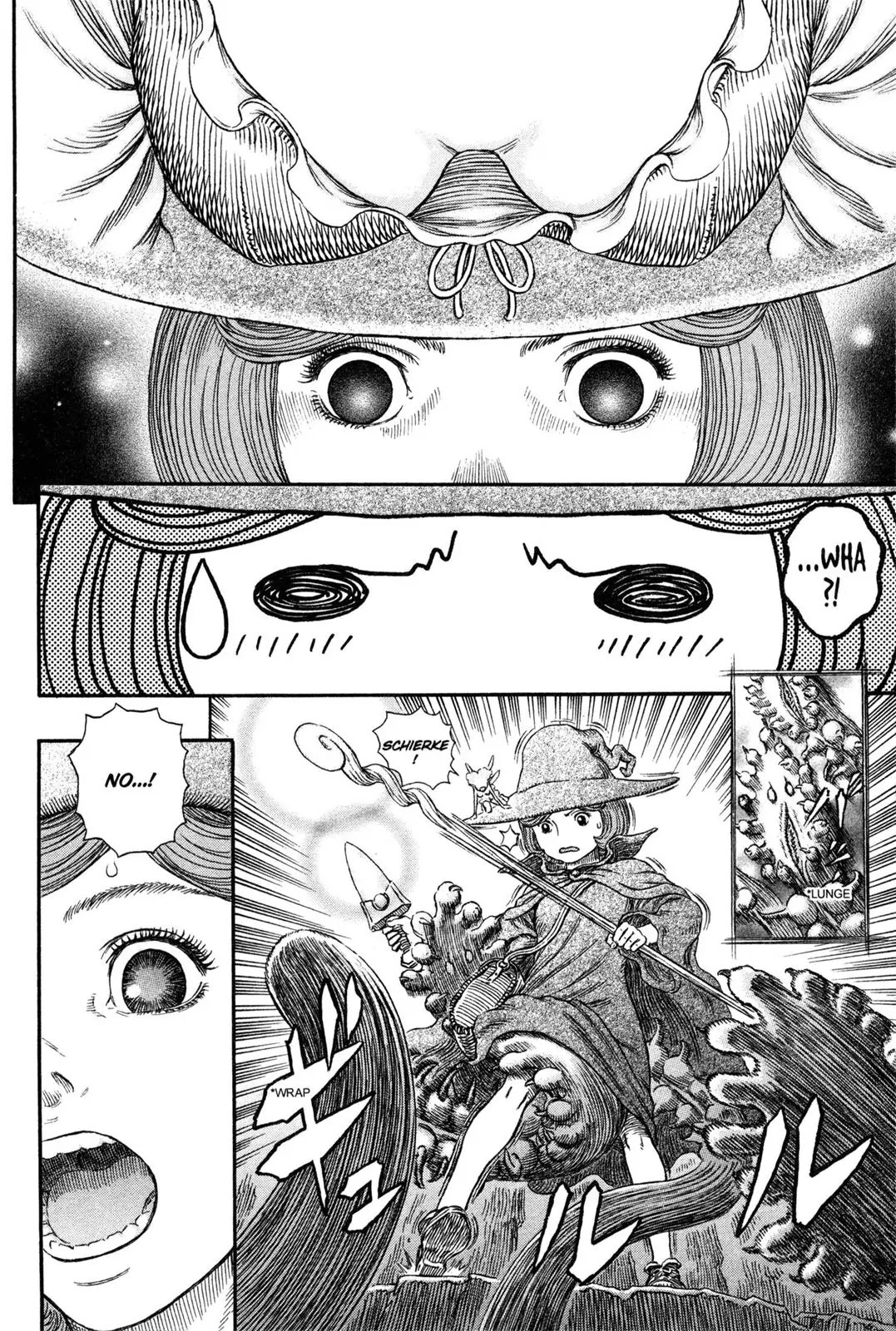 Berserk manga, chapter 312, page 17 of 22