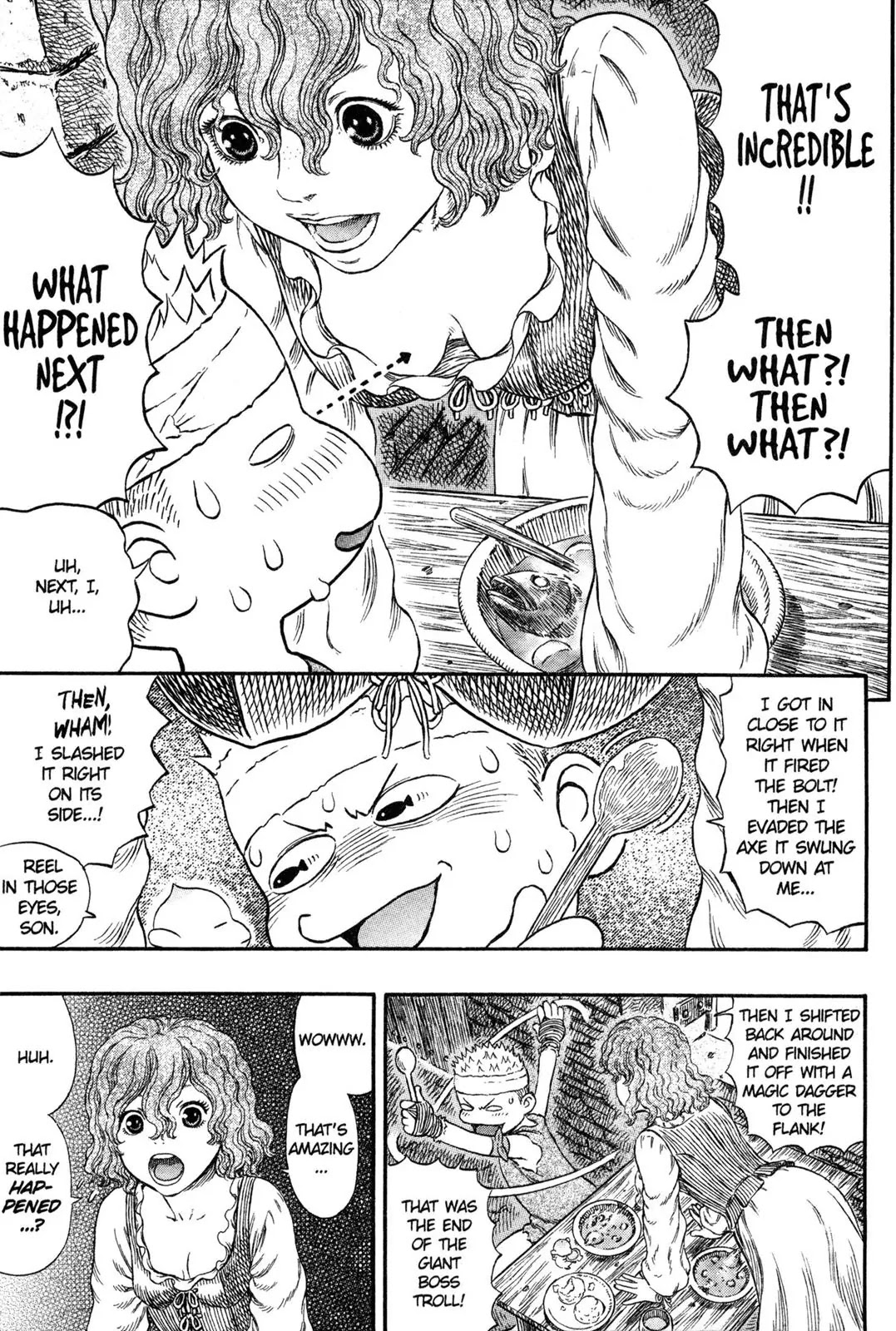 Berserk manga, chapter 312, page 18 of 22