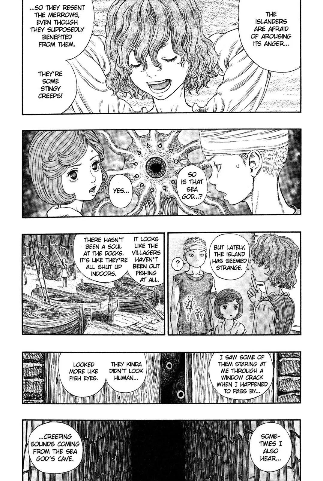 Berserk Chapter 313 page 10 - Chapter 313: Denizens of the Sinister Sea