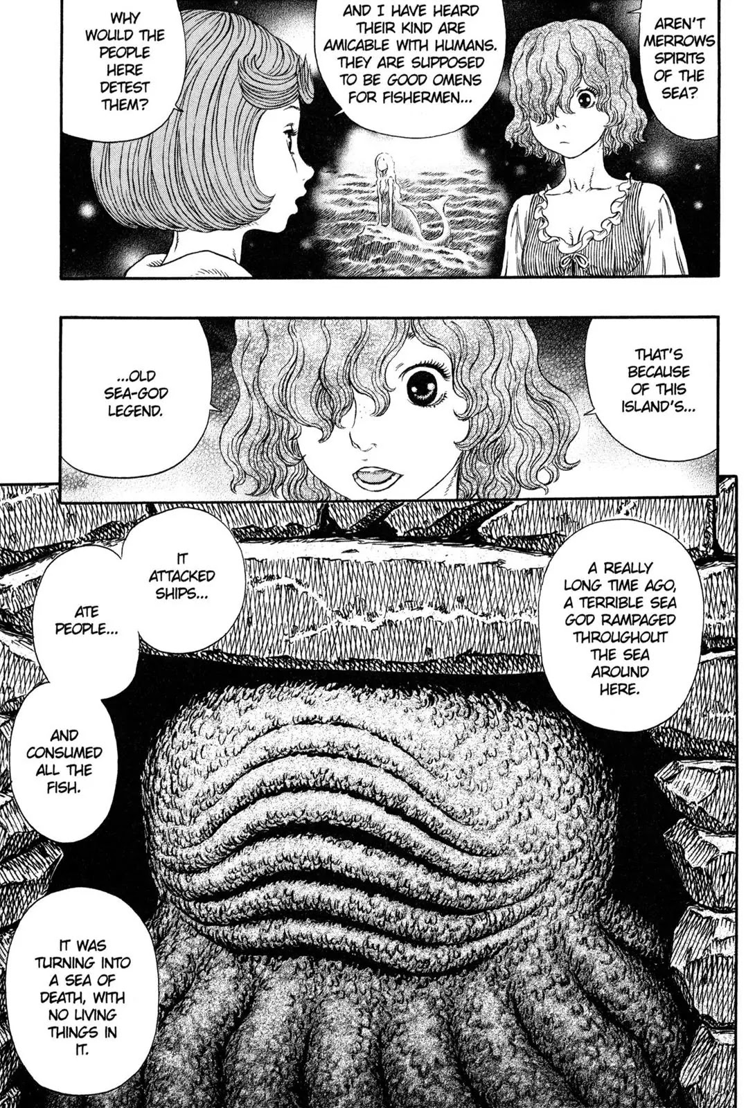 Berserk Chapter 313 page 8 - Chapter 313: Denizens of the Sinister Sea