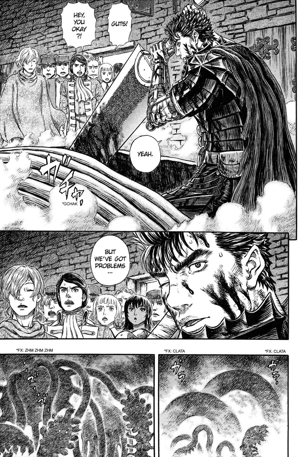 Berserk manga, chapter 314, page 11 of 21