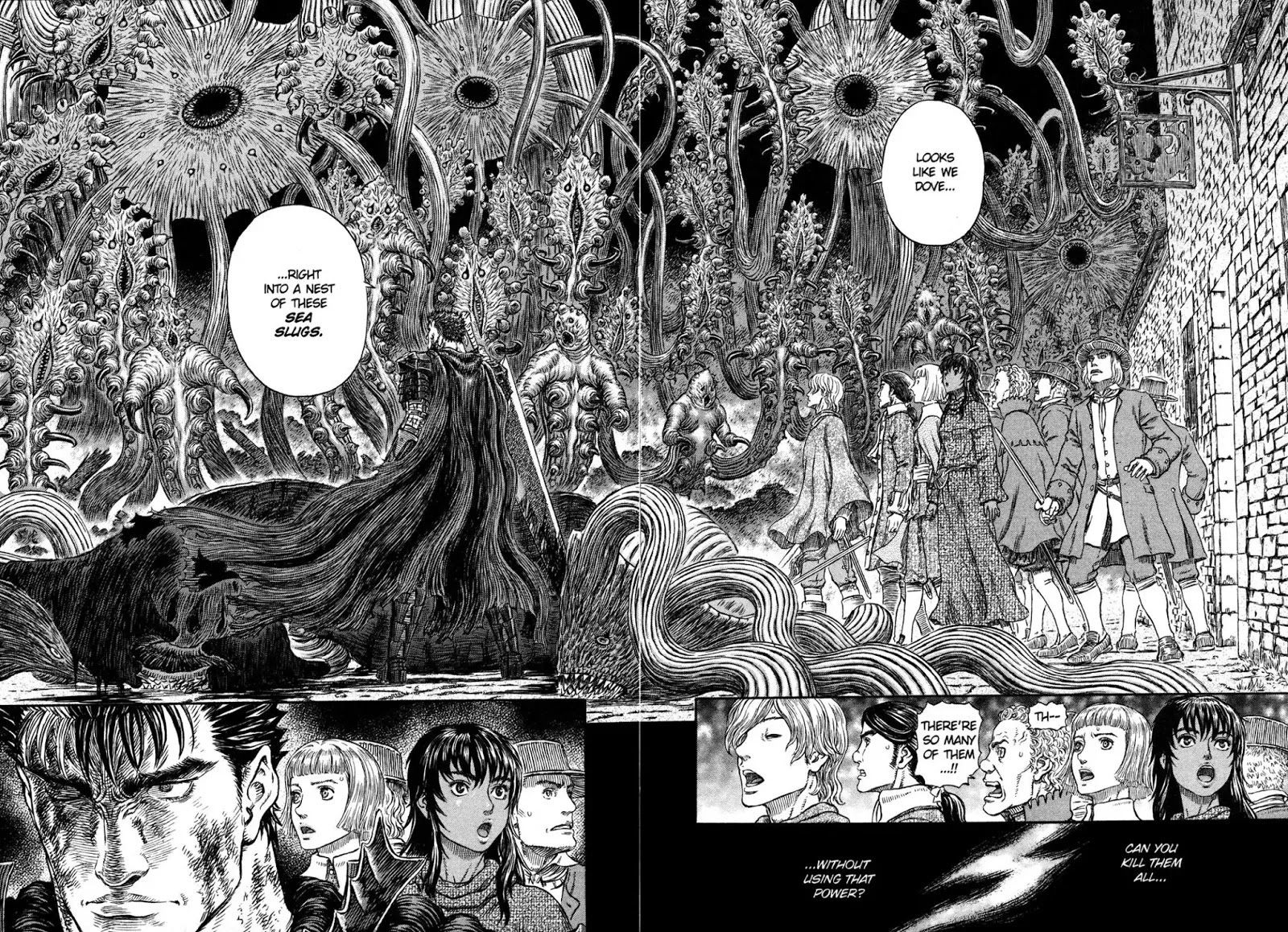 Berserk manga, chapter 314, page 12 of 21