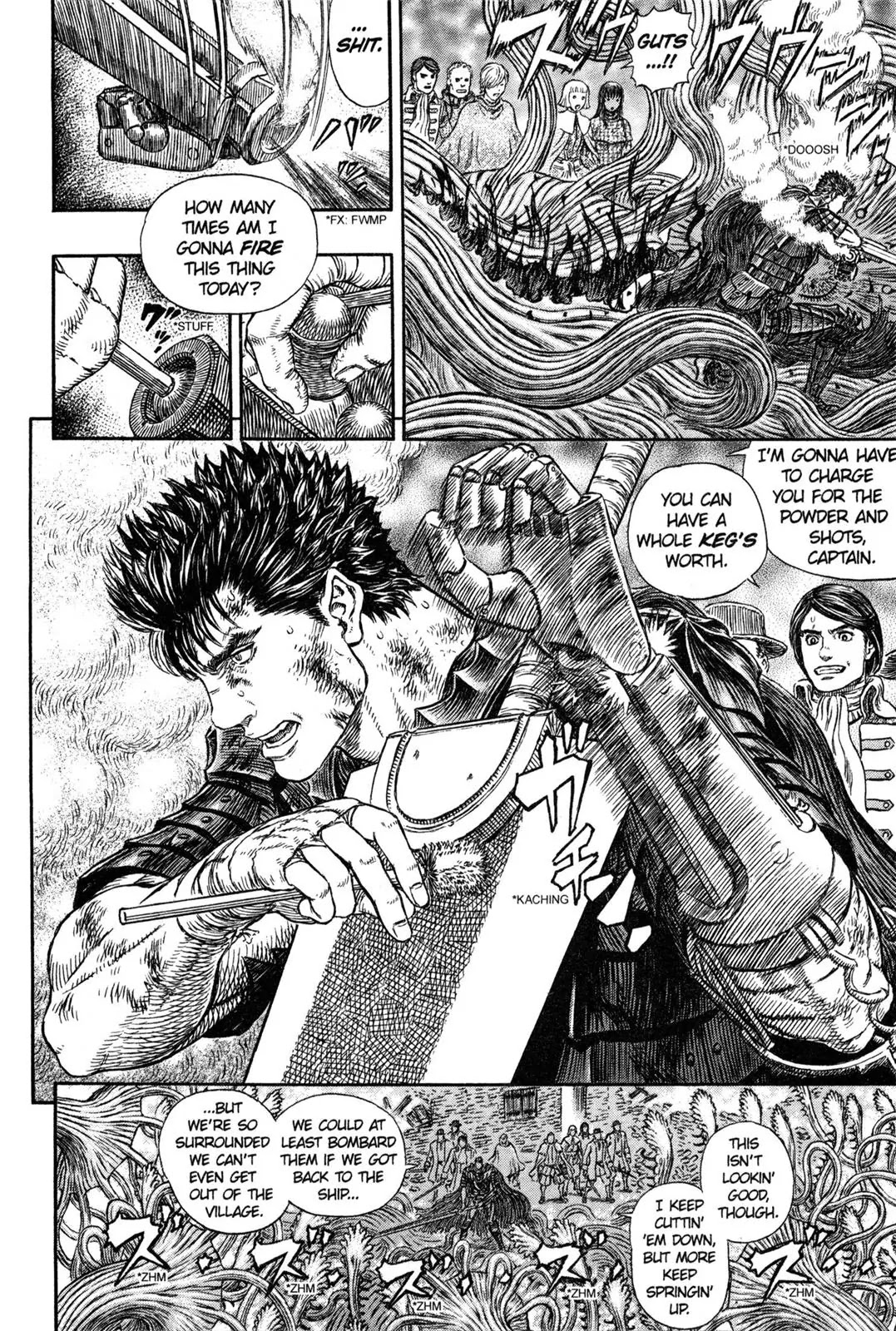 Berserk manga, chapter 314, page 18 of 21