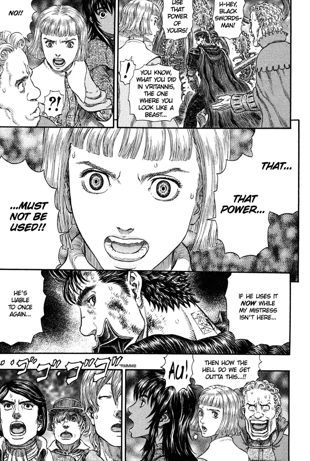 Berserk manga, chapter 314, page 19 of 21