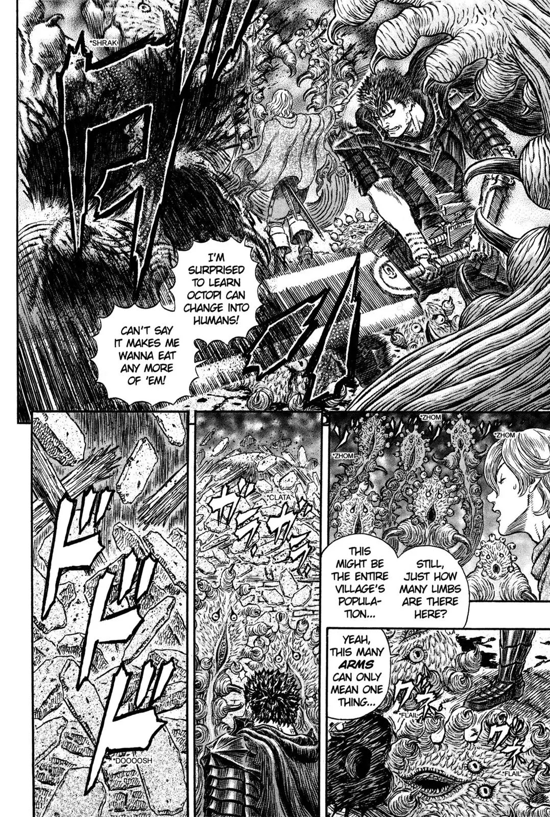 Berserk manga, chapter 314, page 6 of 21
