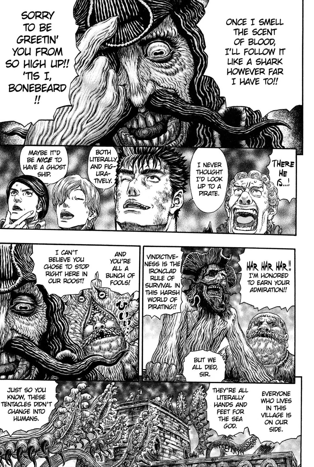 Berserk Chapter 315 page 4 - Chapter 315: The Tentacled Ship