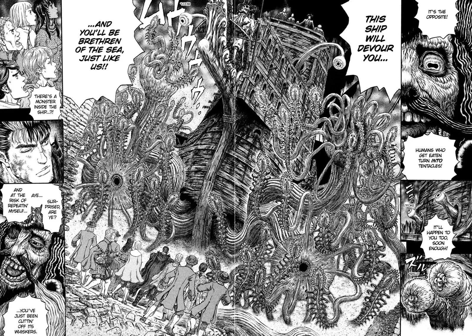 Berserk Chapter 315 page 5 - Chapter 315: The Tentacled Ship