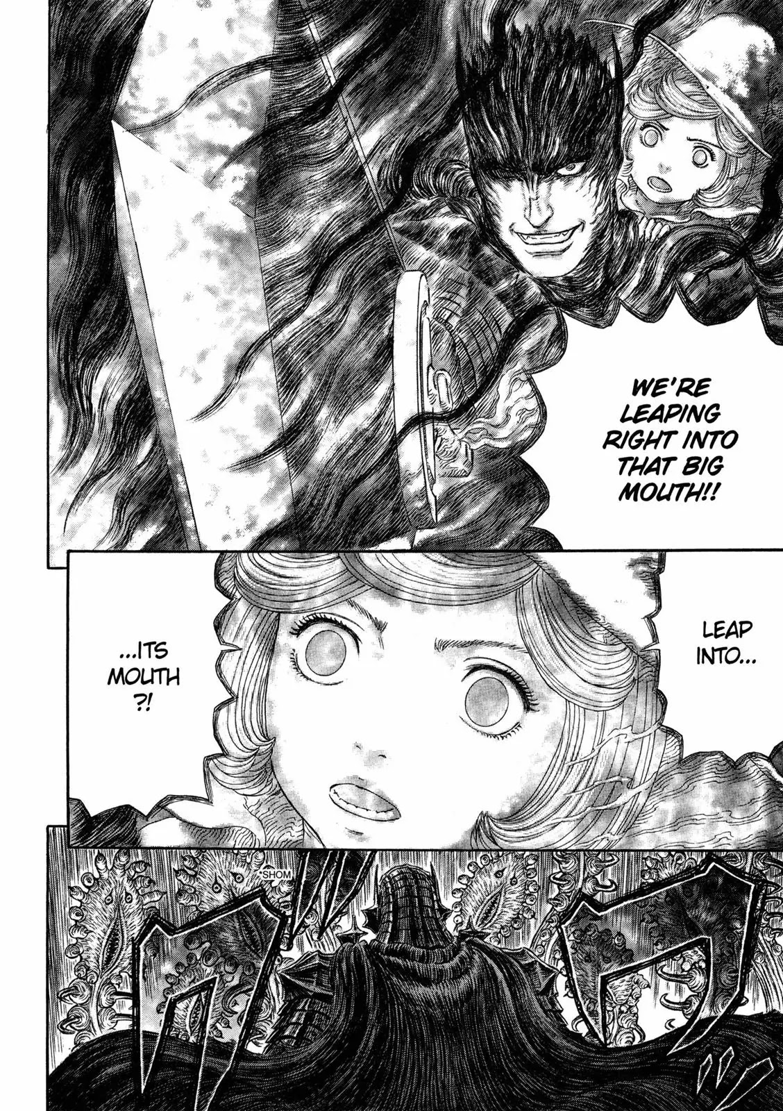Berserk manga, chapter 319, page 13 of 15