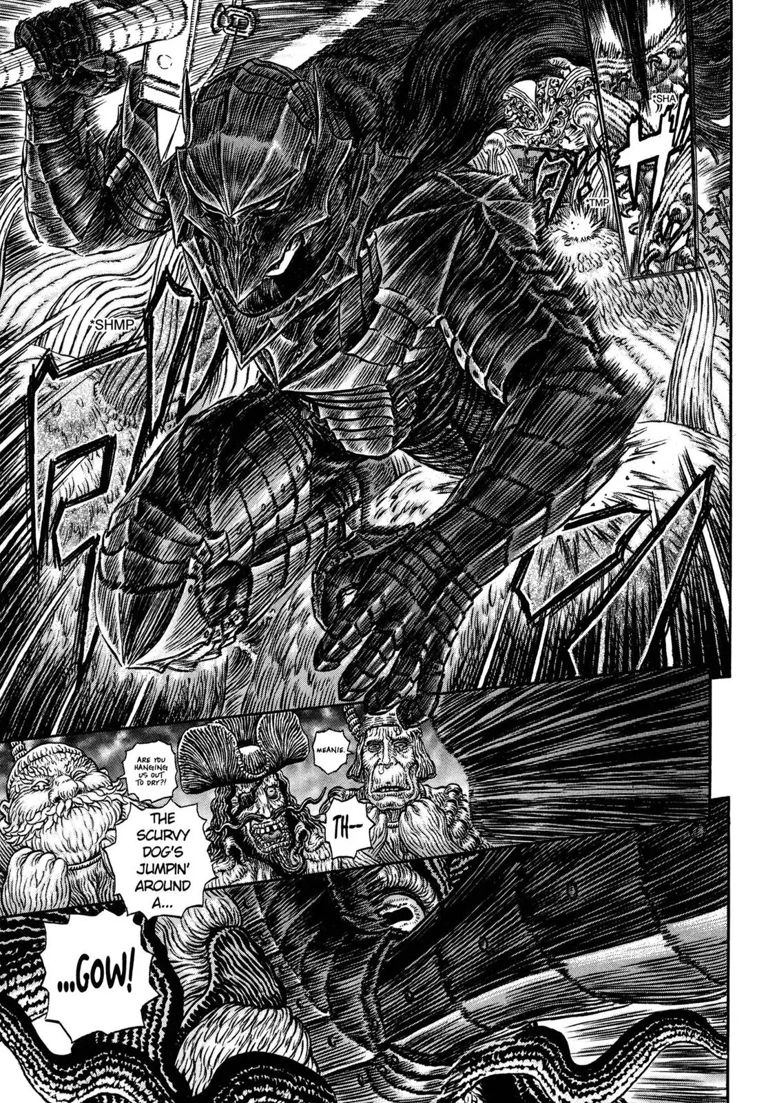 Berserk manga, chapter 319, page 14 of 15