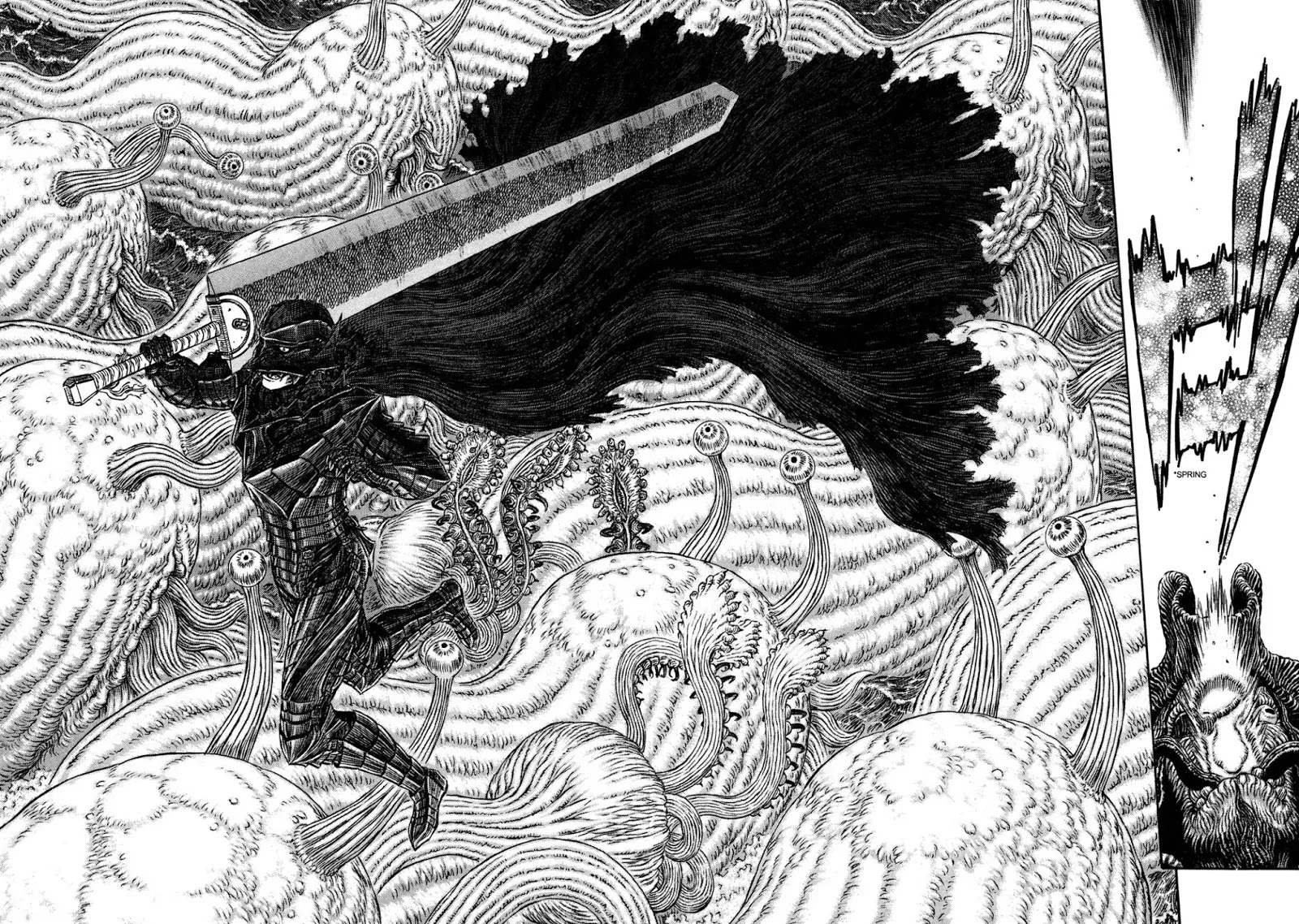 Berserk manga, chapter 319, page 15 of 15
