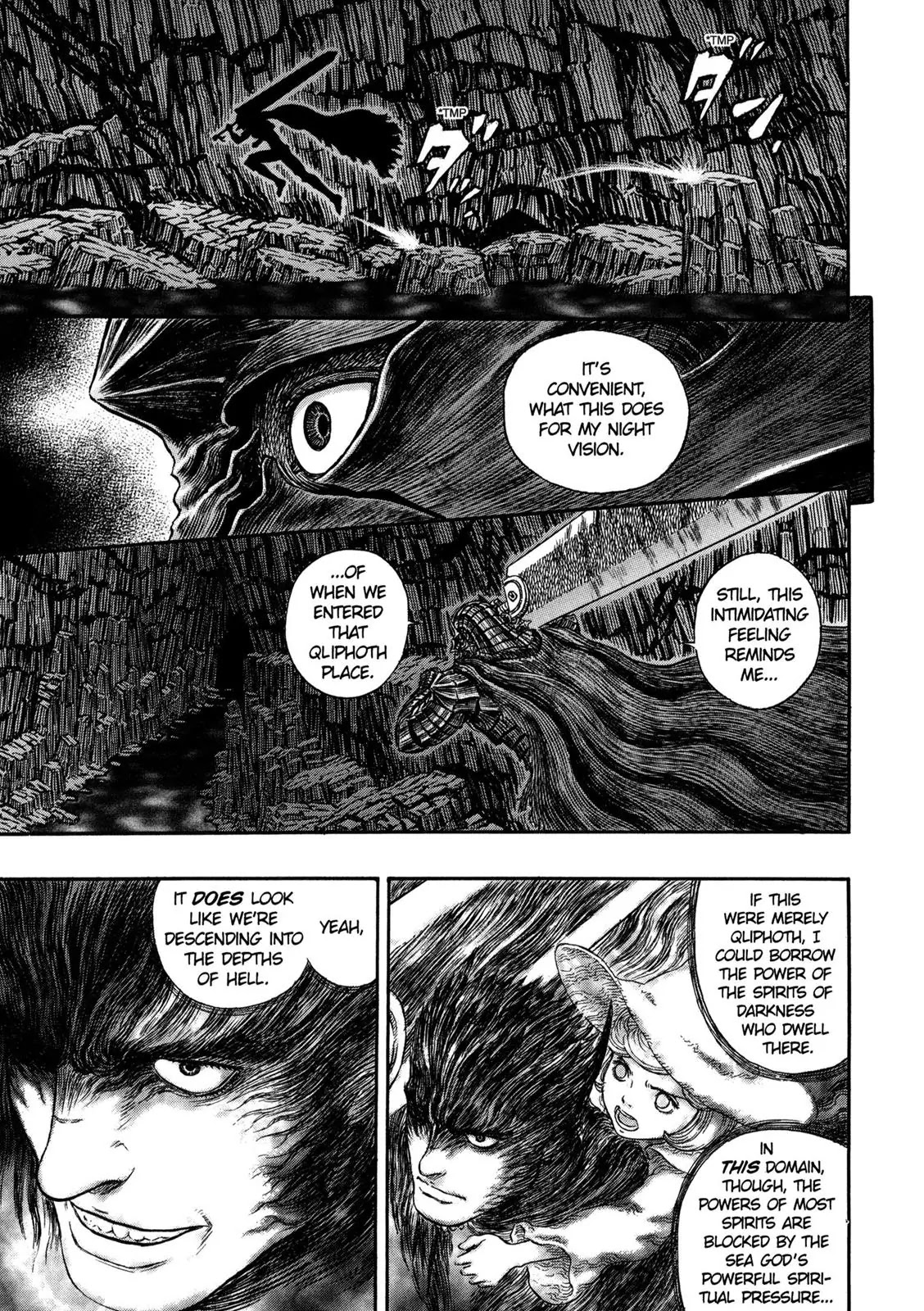 Berserk manga, chapter 319, page 2 of 15