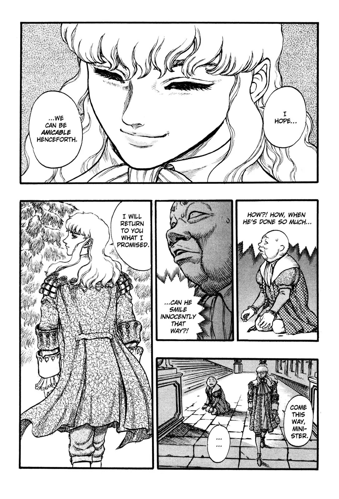 Berserk manga, chapter 32, page 13 of 22