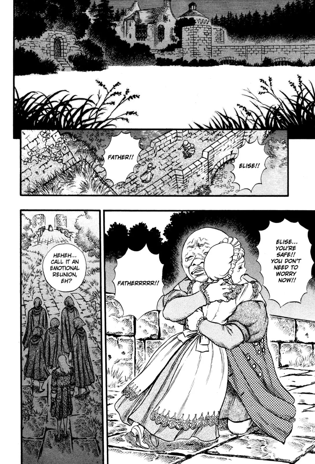 Berserk manga, chapter 32, page 14 of 22