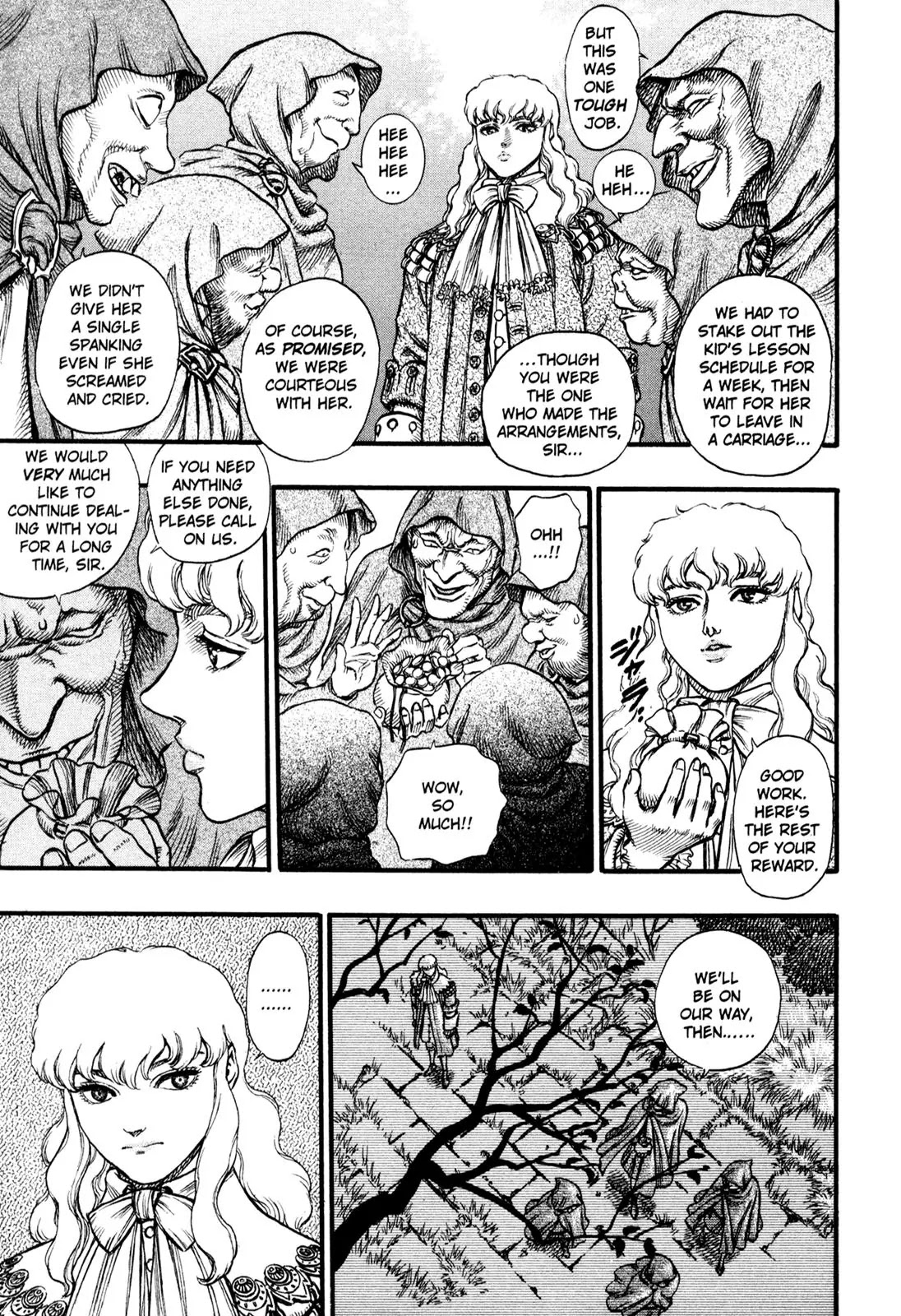 Berserk manga, chapter 32, page 15 of 22