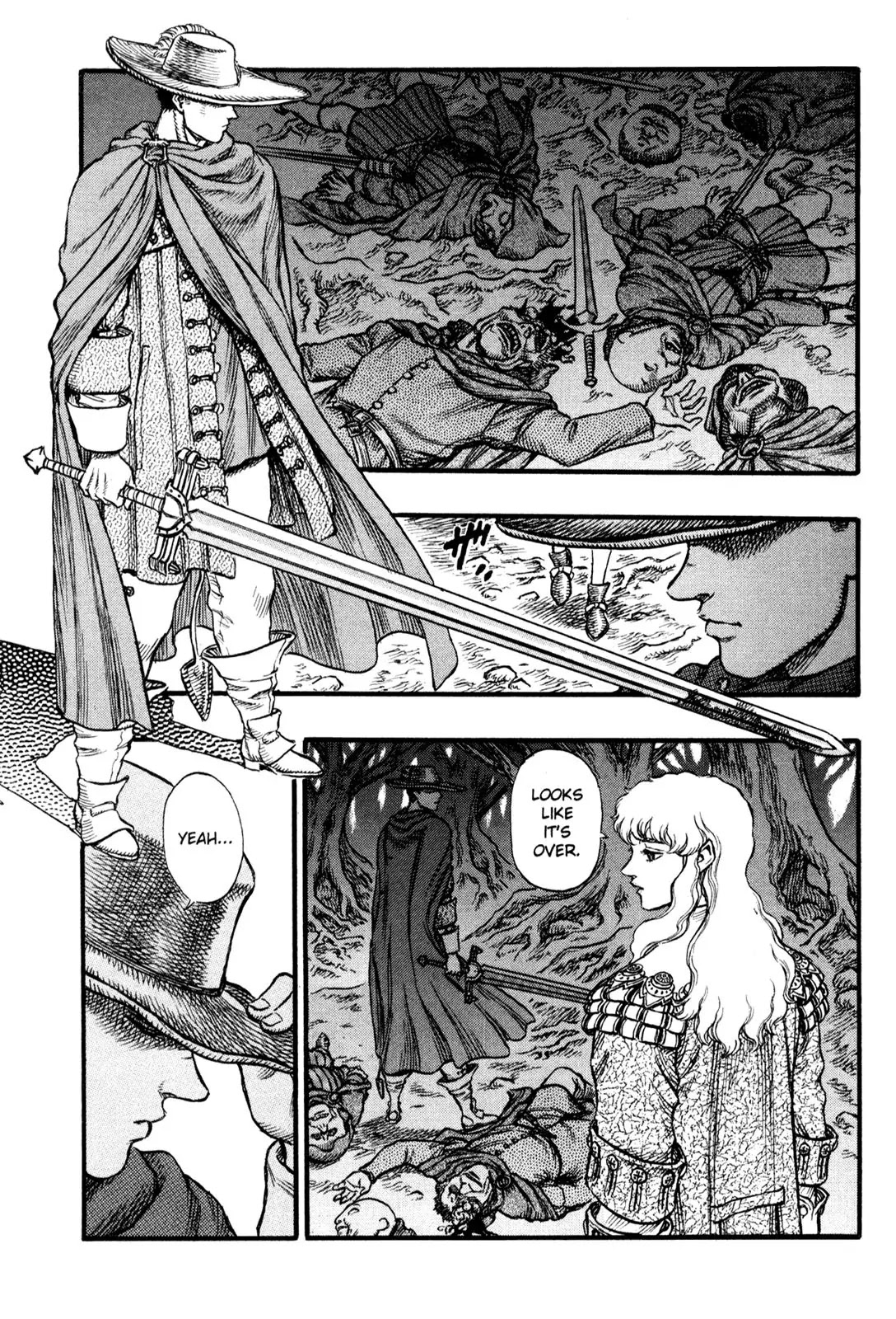 Berserk manga, chapter 32, page 17 of 22