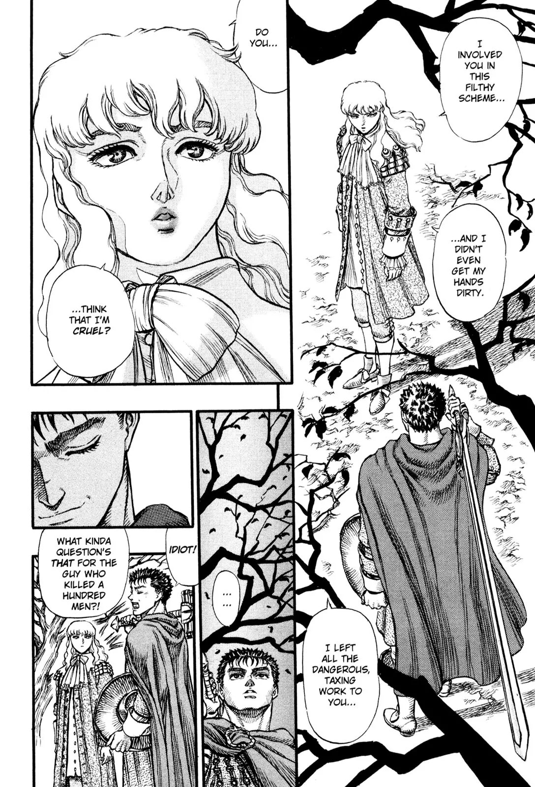 Berserk manga, chapter 32, page 20 of 22