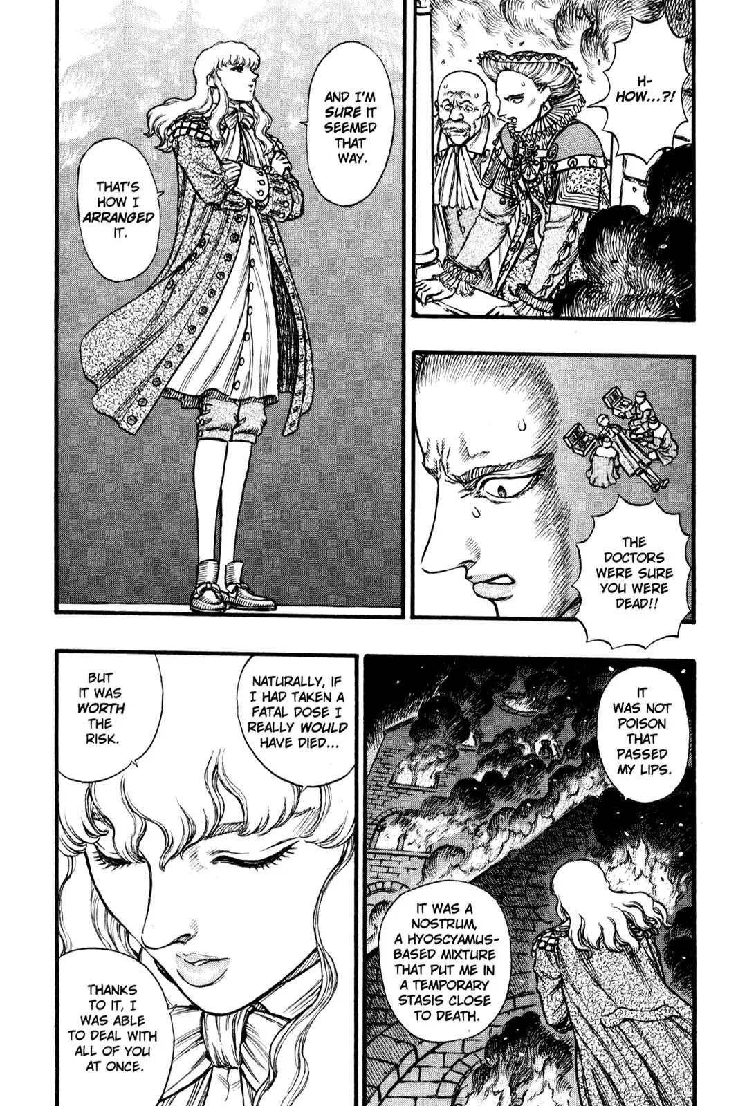 Berserk manga, chapter 32, page 3 of 22