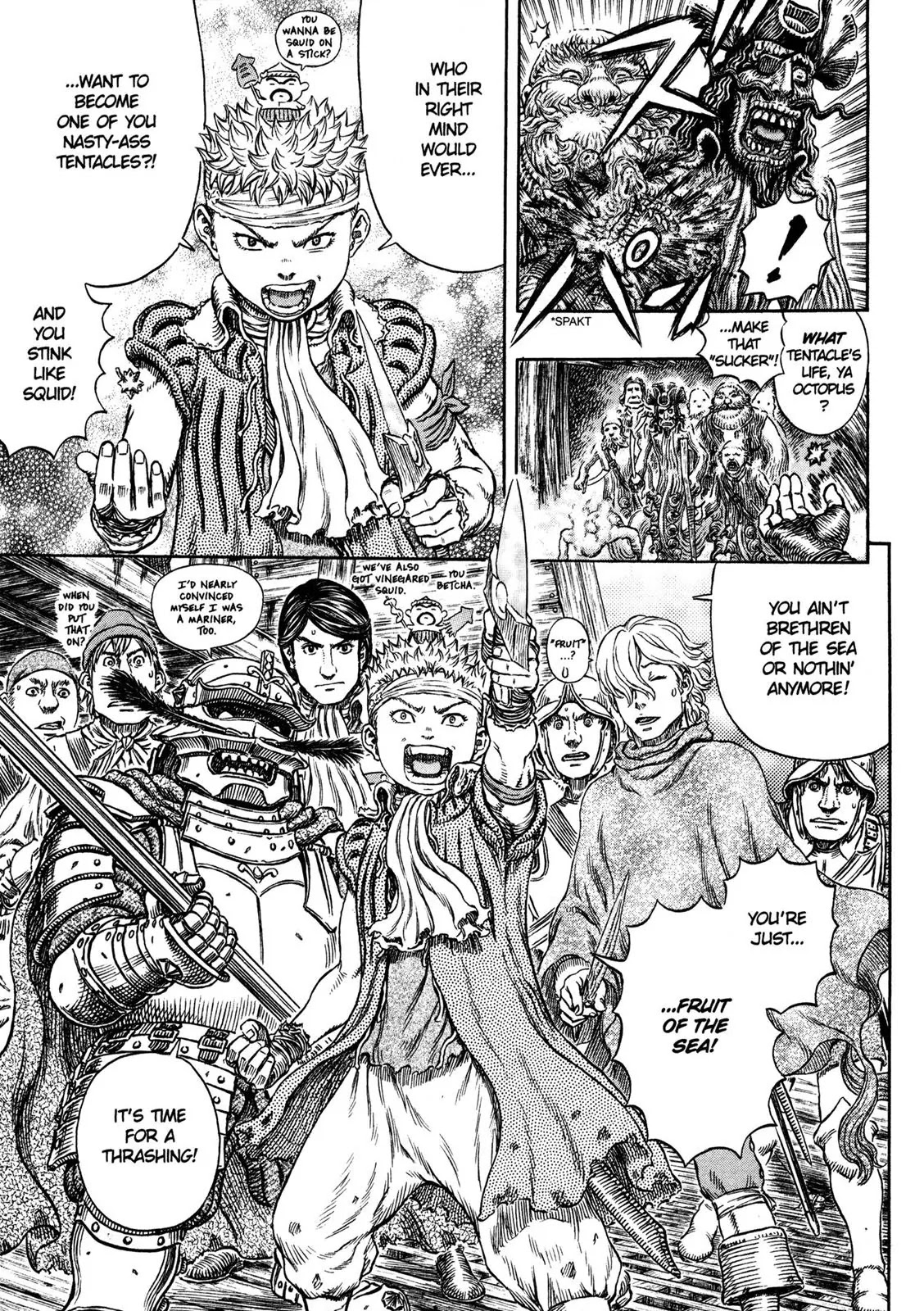 Berserk Chapter 321 page 9 - Chapter 321: Sea God (3)