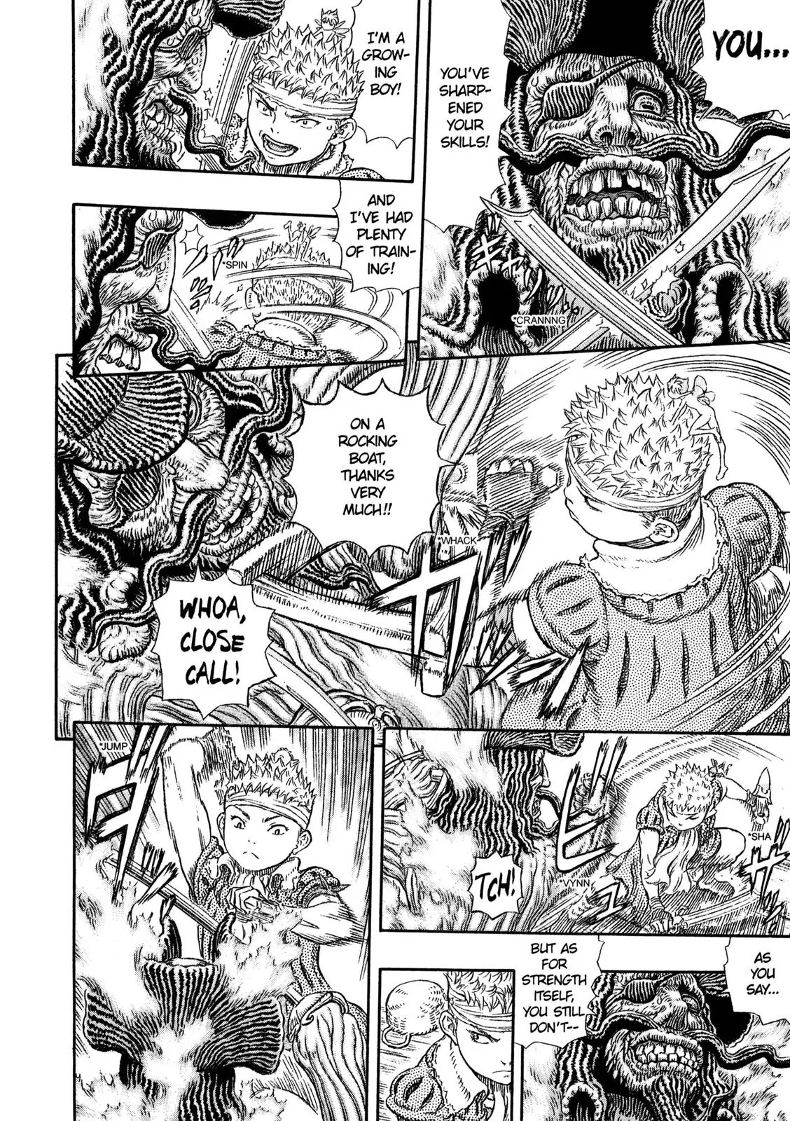 Berserk manga, chapter 322, page 3 of 20