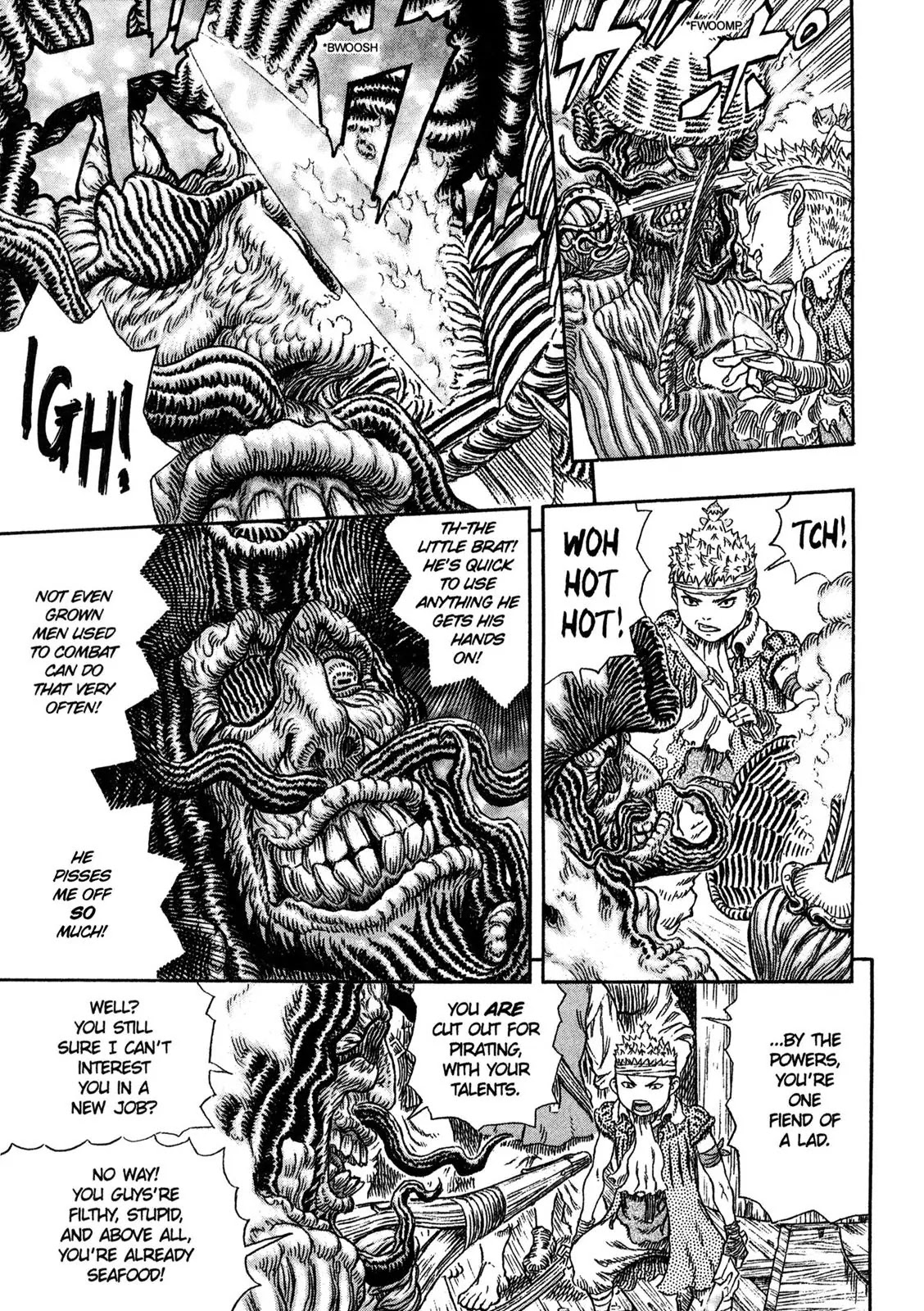 Berserk manga, chapter 322, page 4 of 20