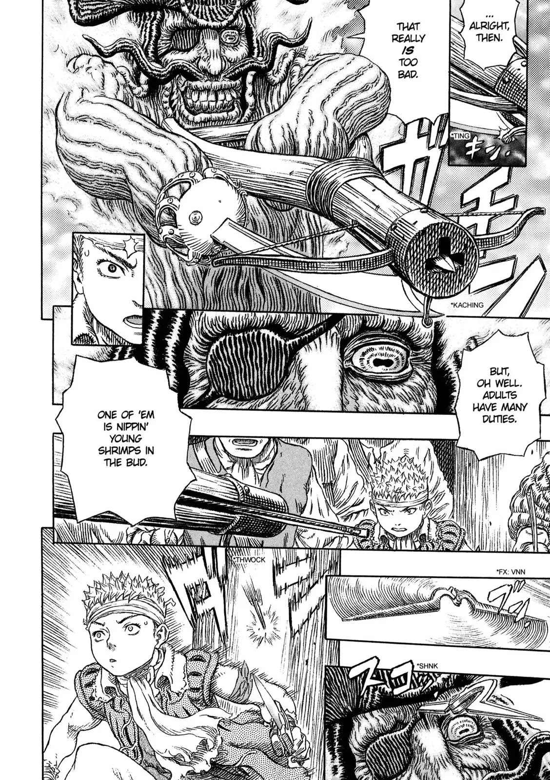 Berserk manga, chapter 322, page 5 of 20