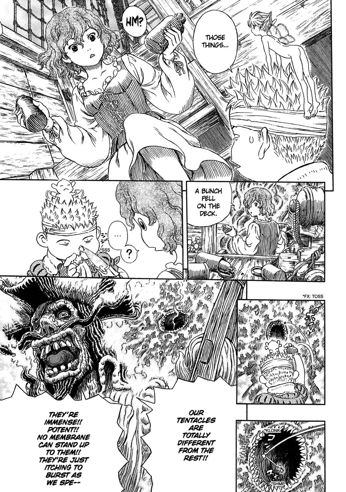 Berserk manga, chapter 322, page 8 of 20