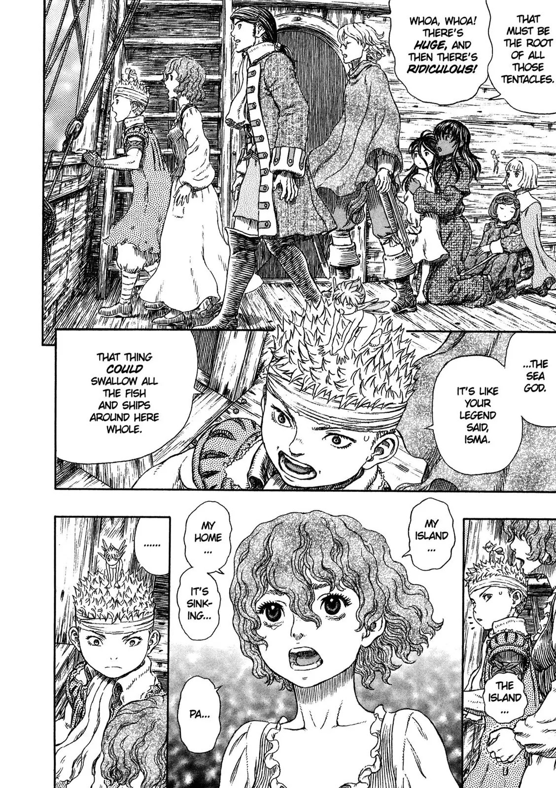 Berserk manga, chapter 323, page 4 of 19