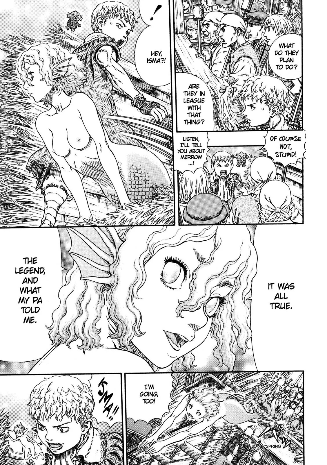 Berserk manga, chapter 324, page 17 of 21
