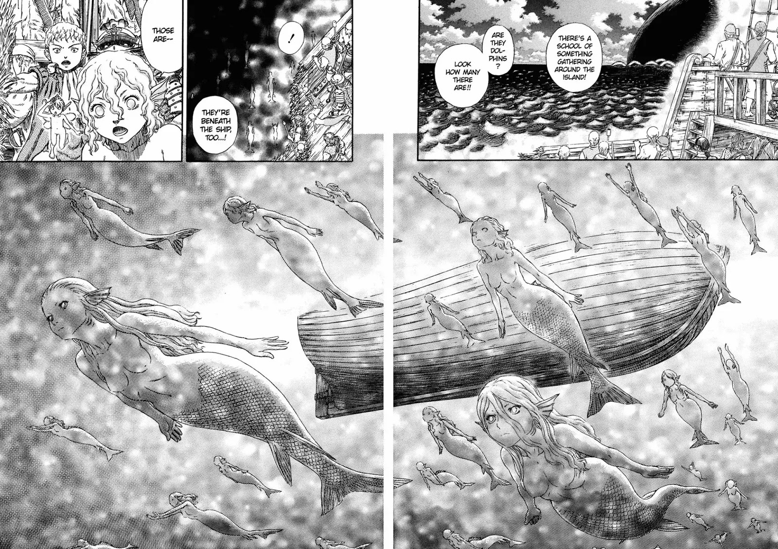 Berserk manga, chapter 324, page 9 of 21
