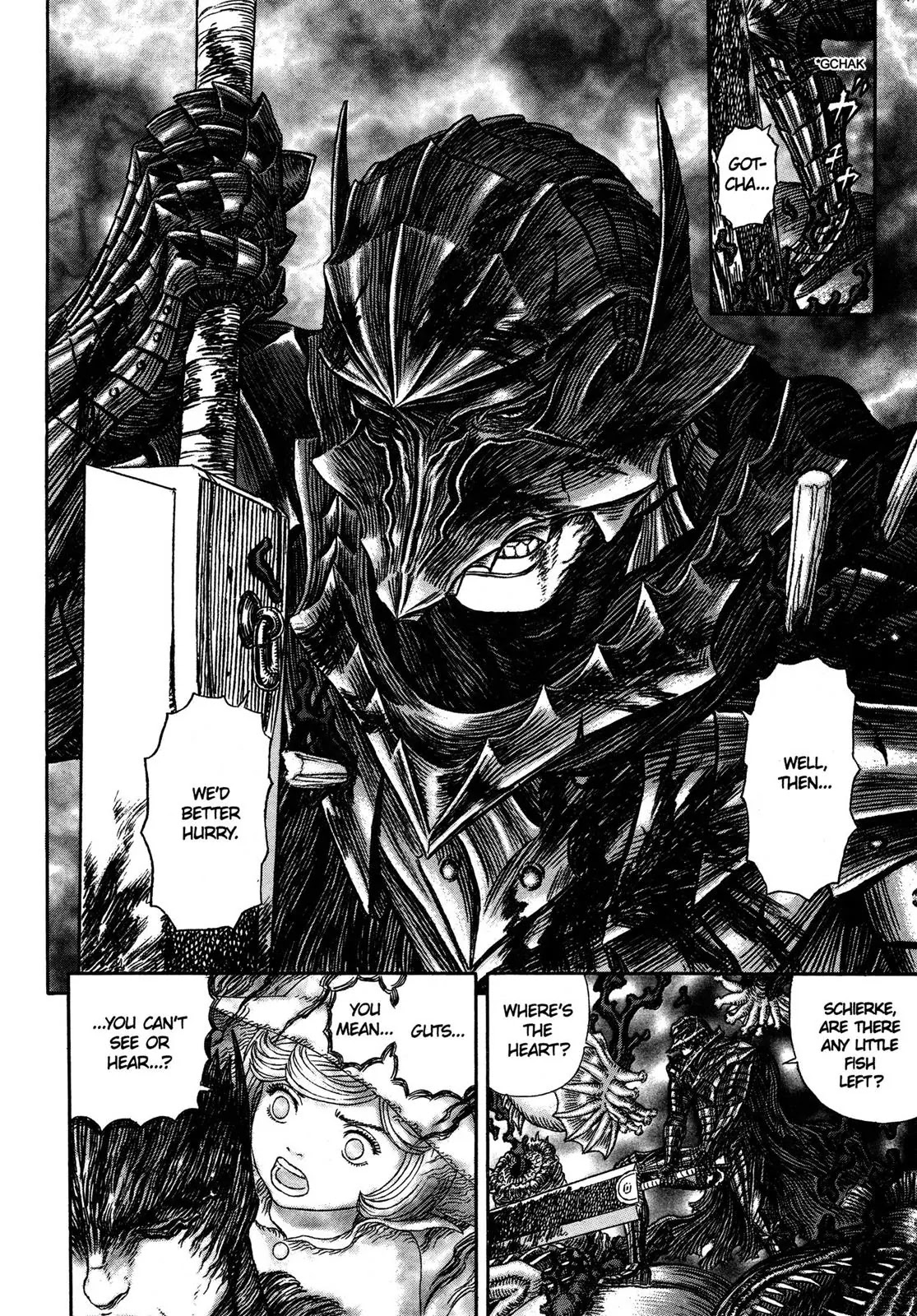 Berserk manga, chapter 325, page 17 of 27