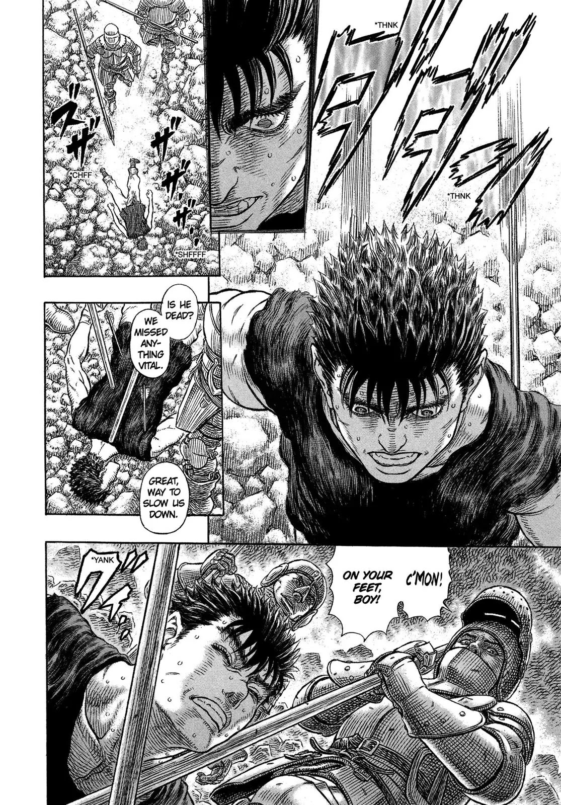 Berserk manga, chapter 329, page 13 of 24