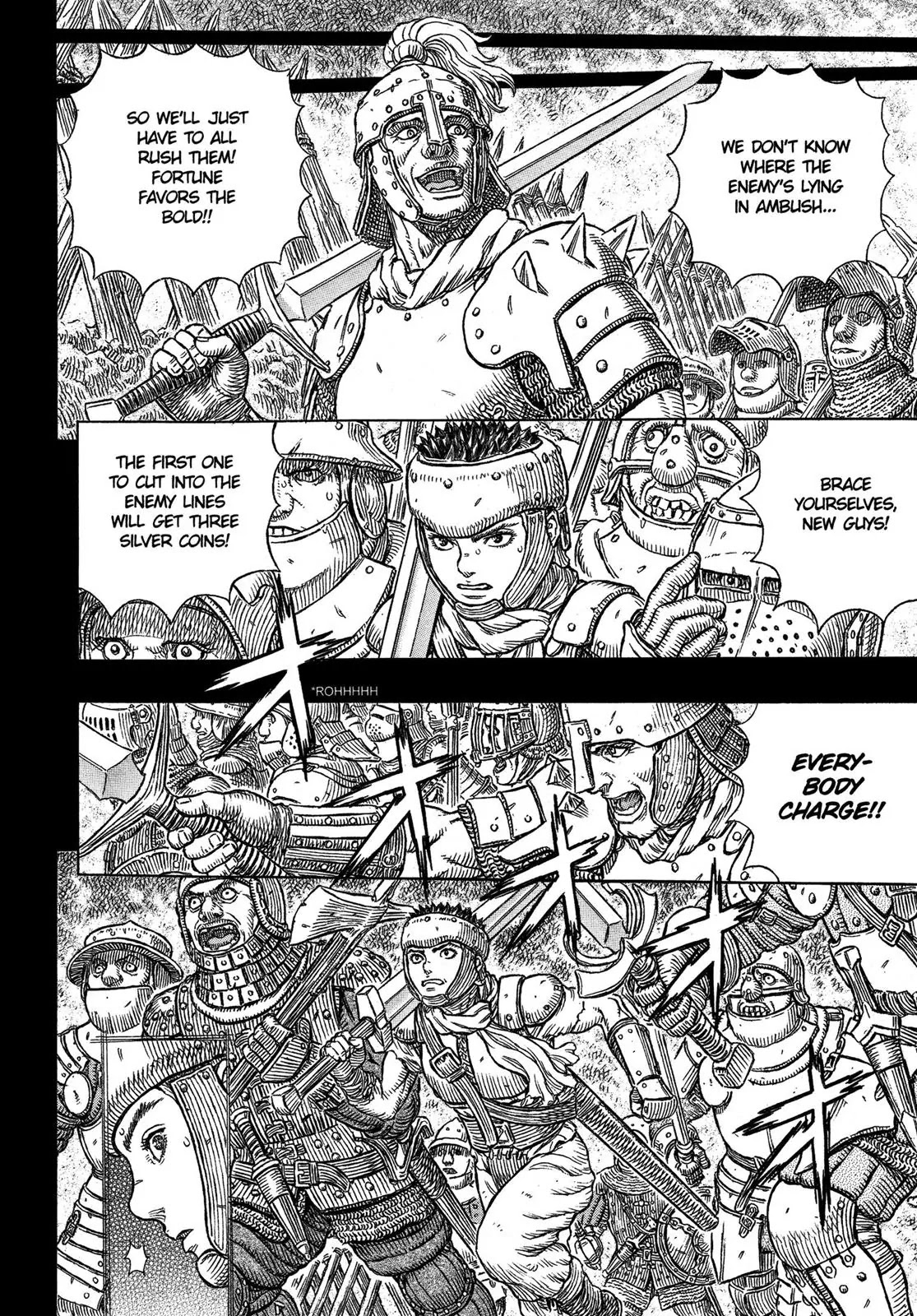 Berserk manga, chapter 329, page 15 of 24