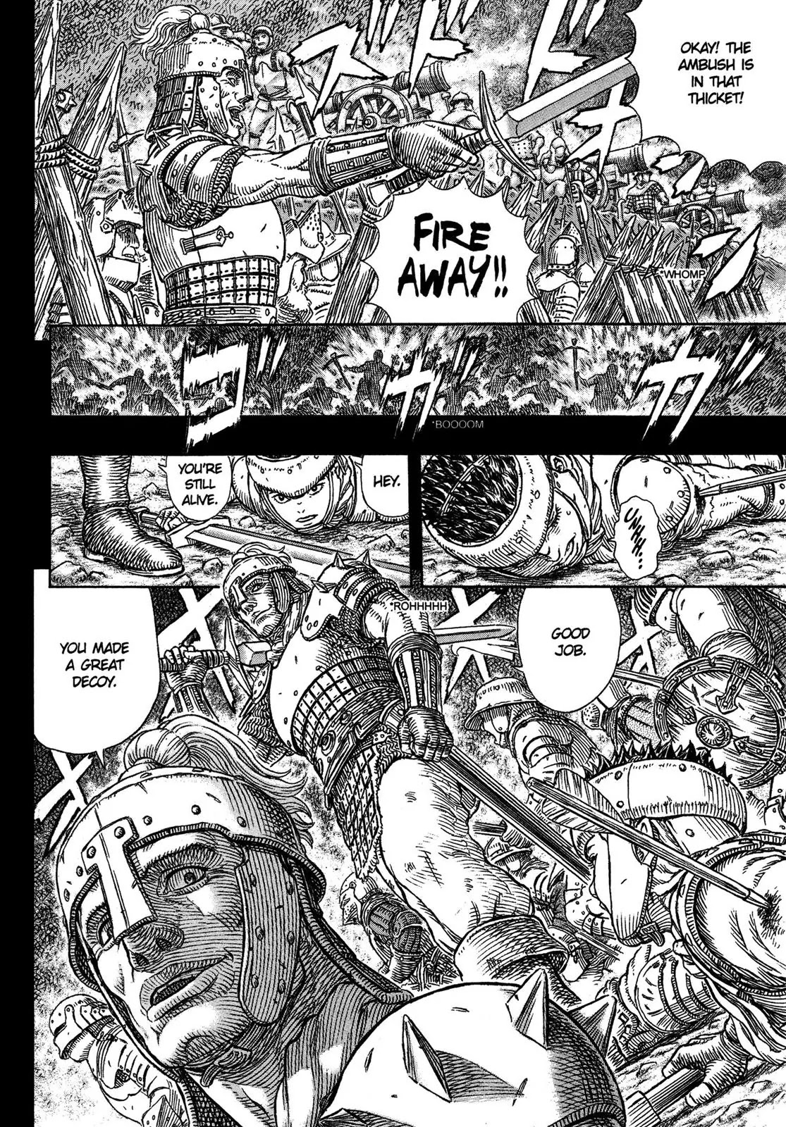 Berserk manga, chapter 329, page 17 of 24