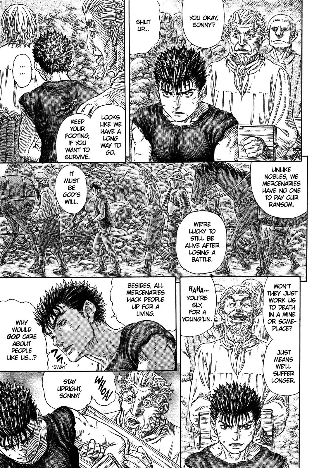 Berserk manga, chapter 329, page 4 of 24