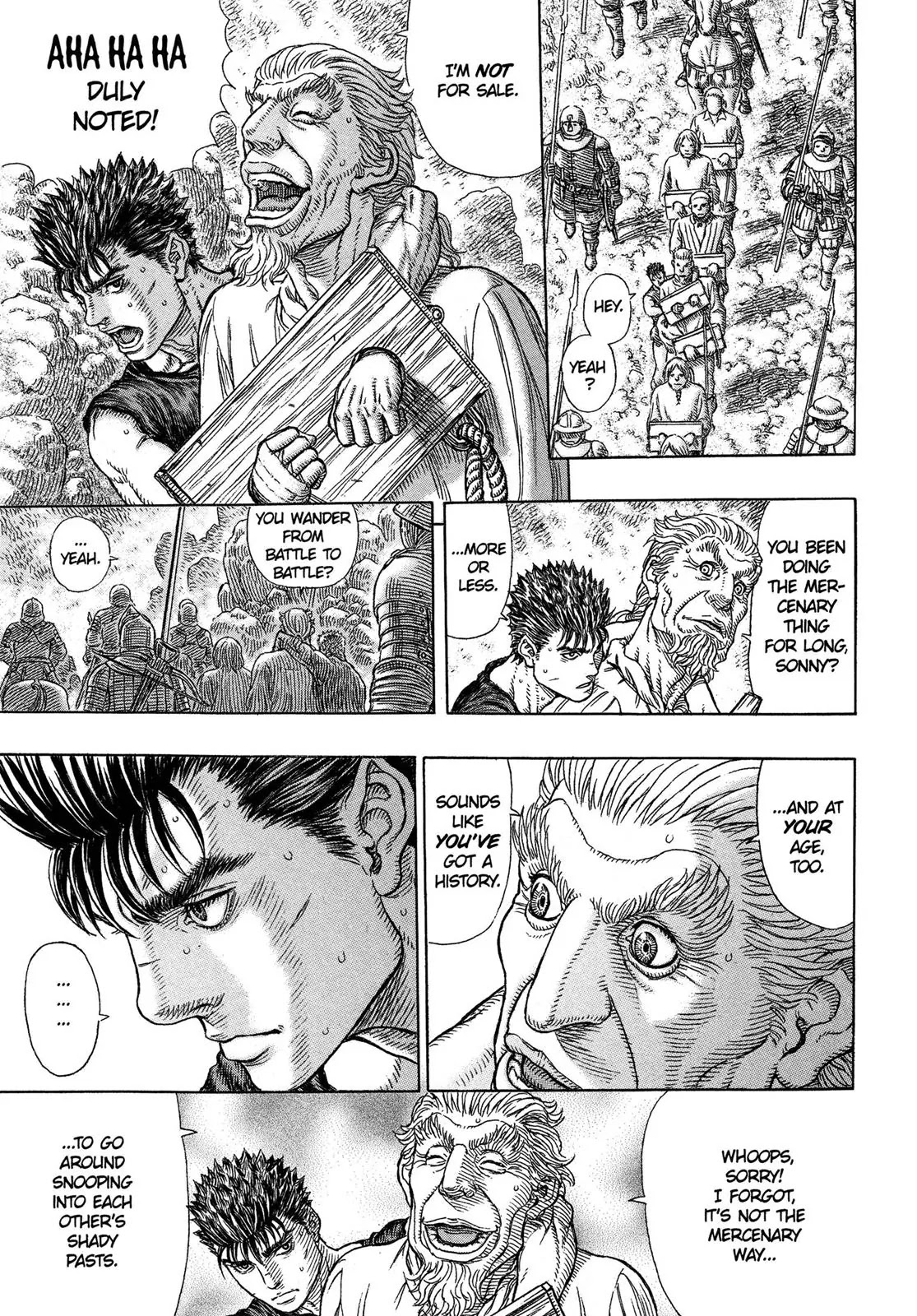 Berserk manga, chapter 329, page 8 of 24