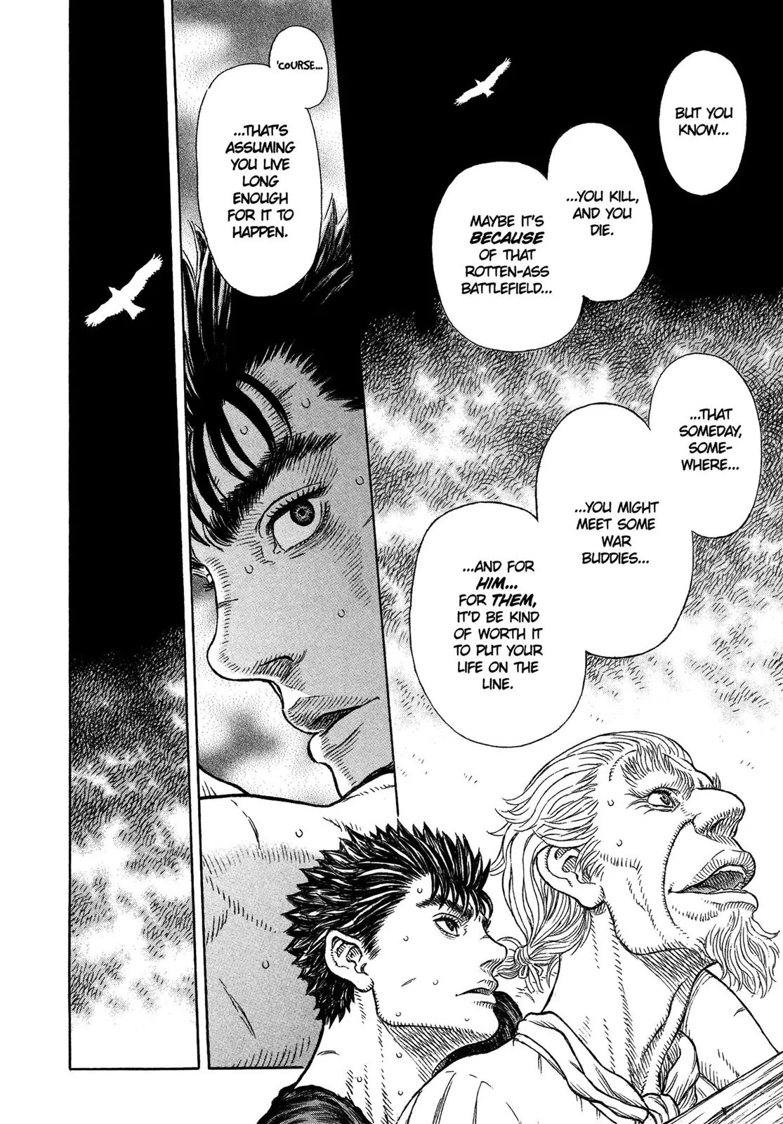 Berserk manga, chapter 329, page 9 of 24