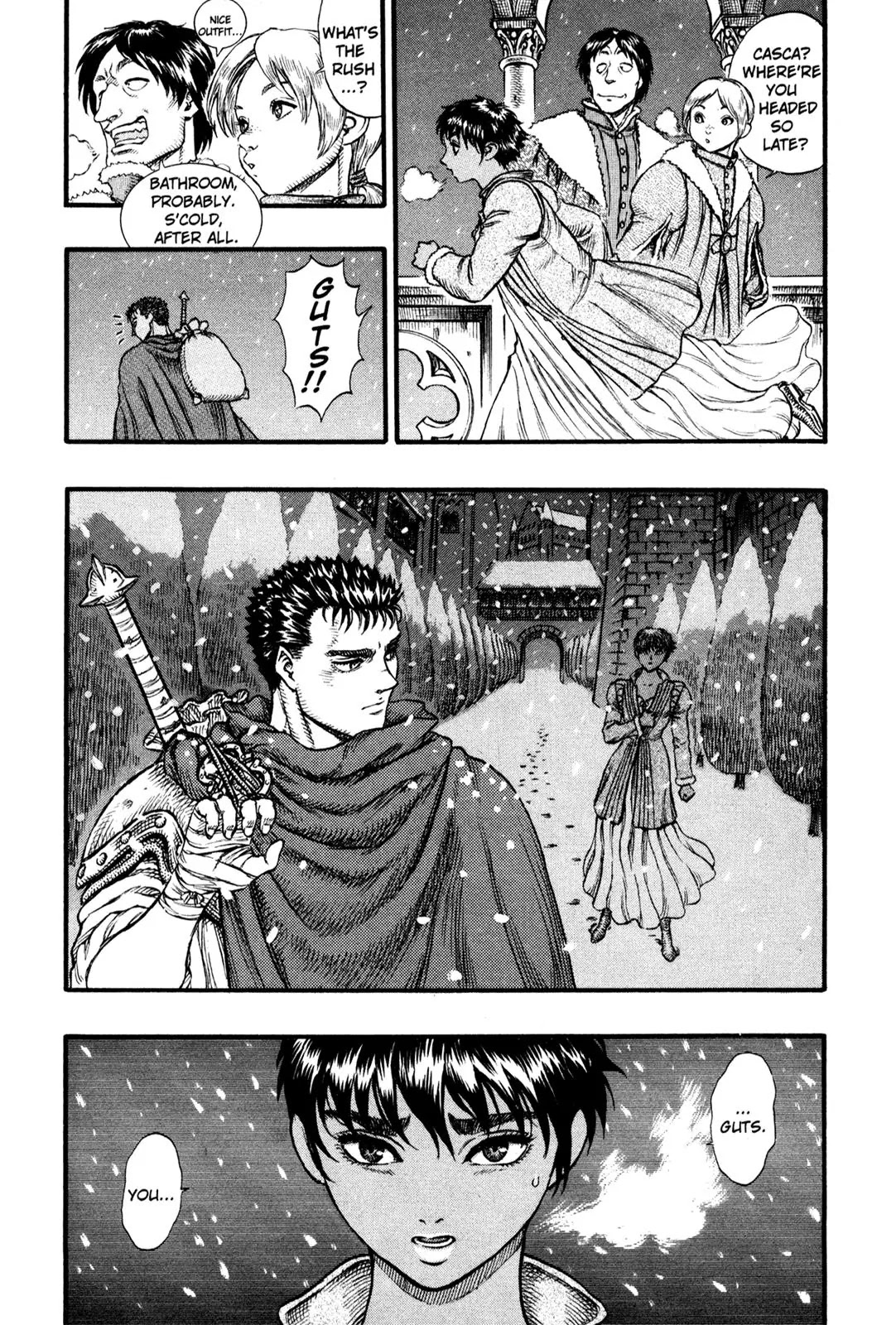 Berserk Chapter 33 page 10 - Chapter 33: One Snowy Night
