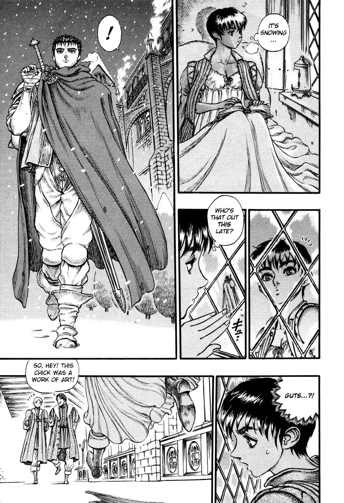 Berserk Chapter 33 page 9 - Chapter 33: One Snowy Night