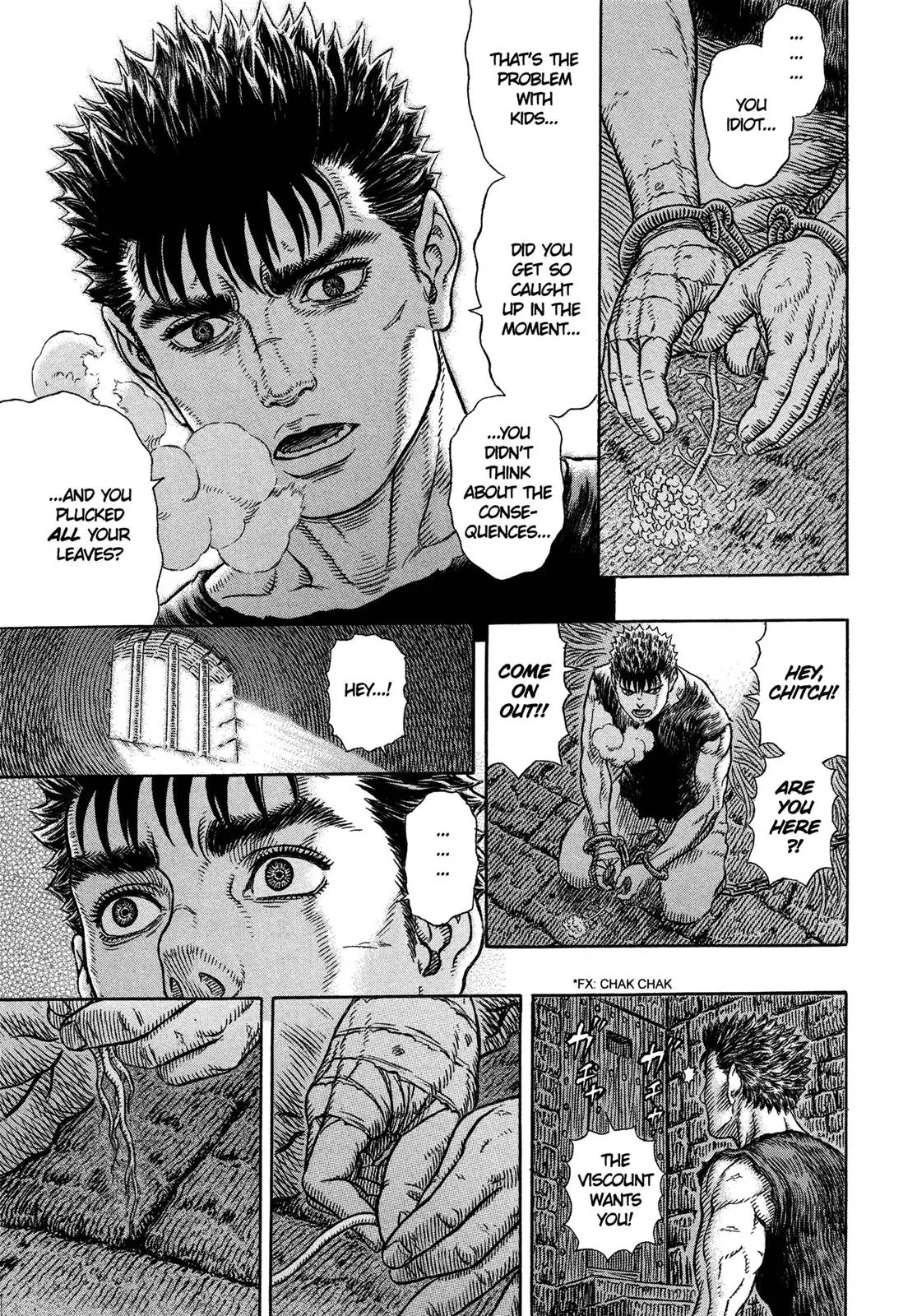 Berserk manga, chapter 330, page 22 of 24
