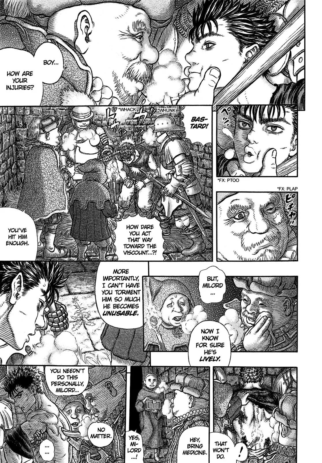 Berserk manga, chapter 330, page 4 of 24